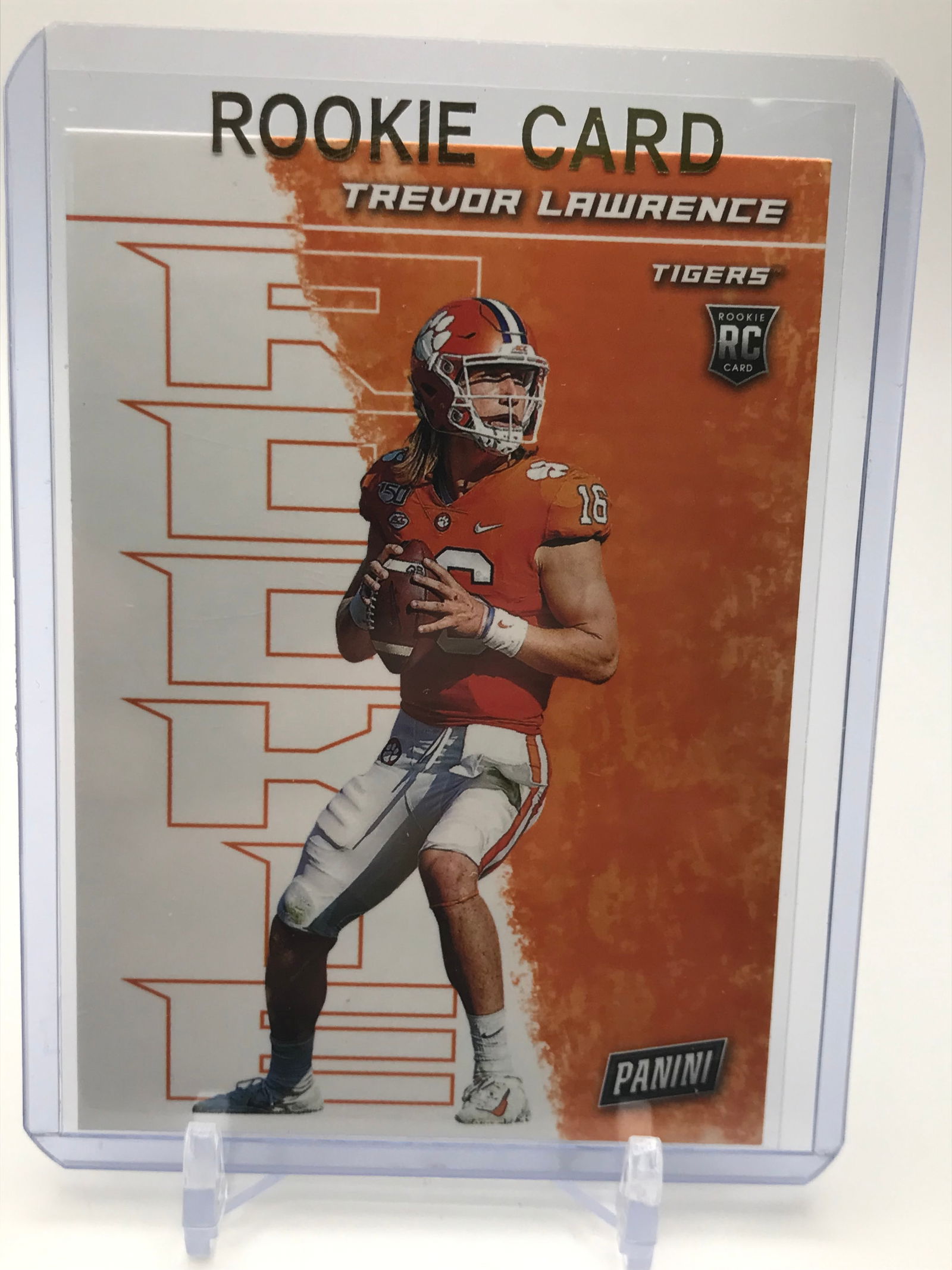 2021 PANINI TREVOR LAWRENCE ROOKIE CARD (1 of 2)