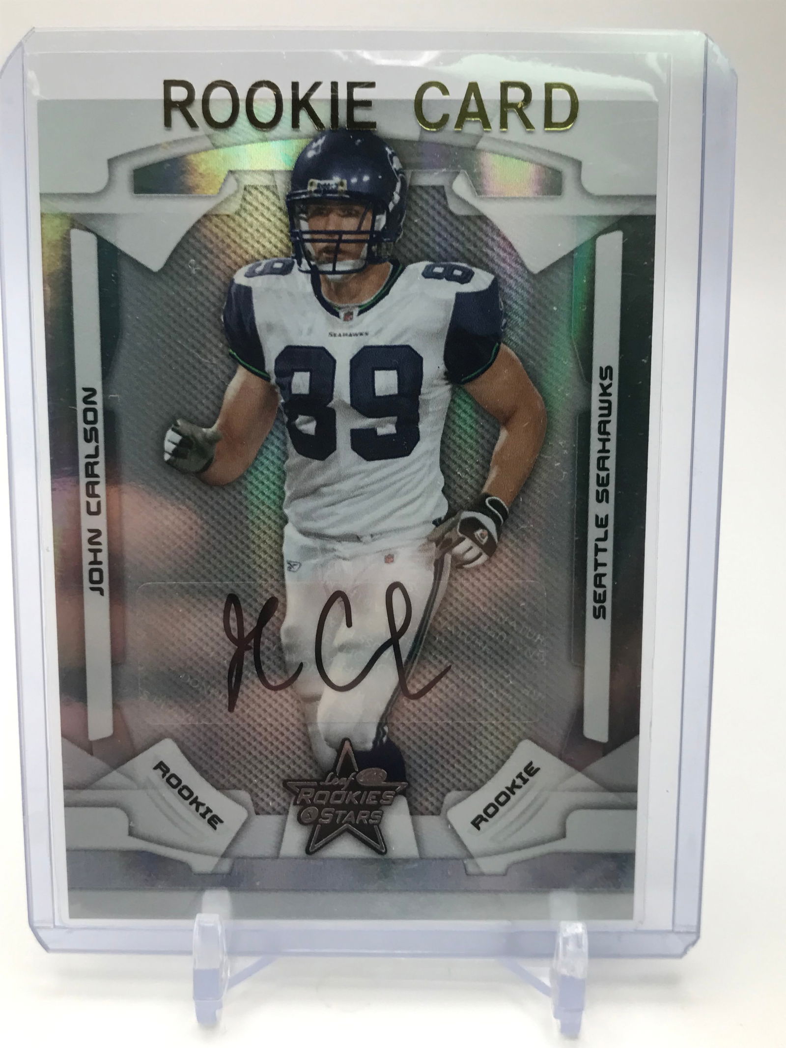 2008 DONRUSS JOHN CARLSON ROOKIE AUTO 30/100 (1 of 2)