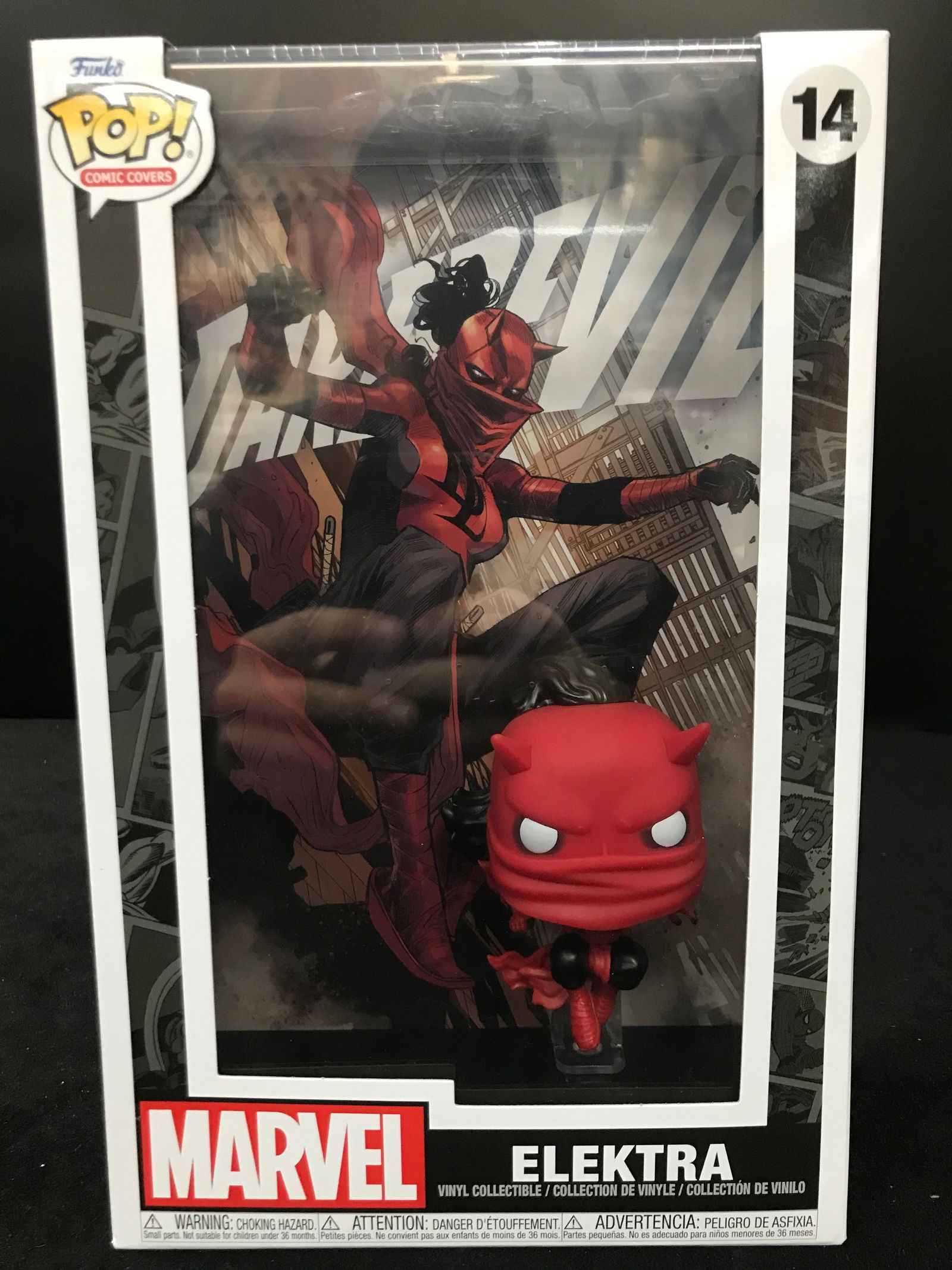Hover to zoom Have one to sell? Sell now Funko Marvel POP Comic Covers Daredevil Elektra NO.14 (1 of 1)