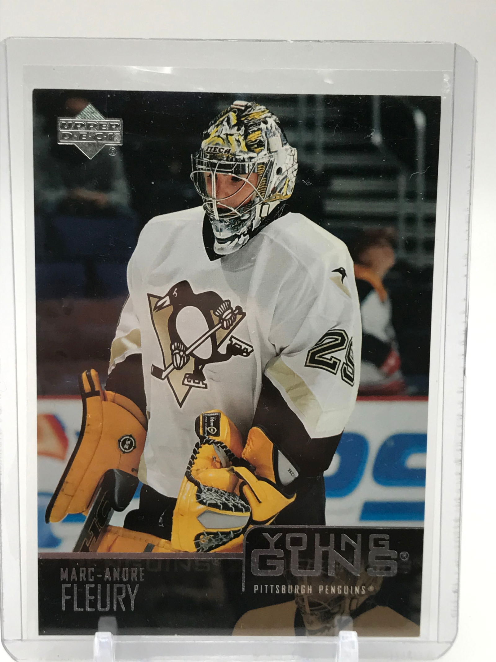 2003 UPPER DECK NO.234 MARC-ANDRE FLEURY YOUNG GUNS ROOKIE CARD (1 of 2)