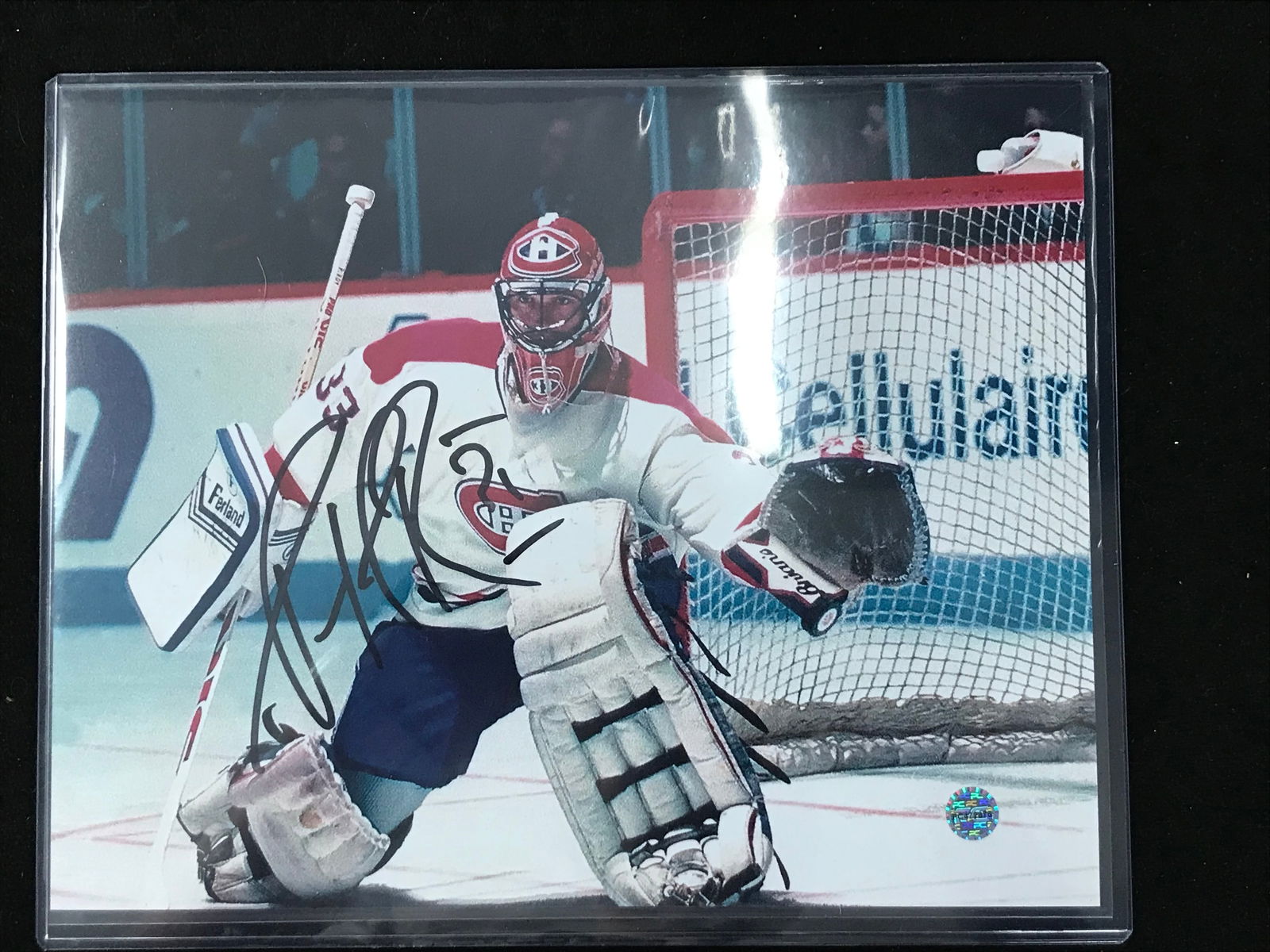 PATRICK ROY SIGNED MONTREAL CANADIANS 8 X 10 (PRE CERT COA) (1 of 3)