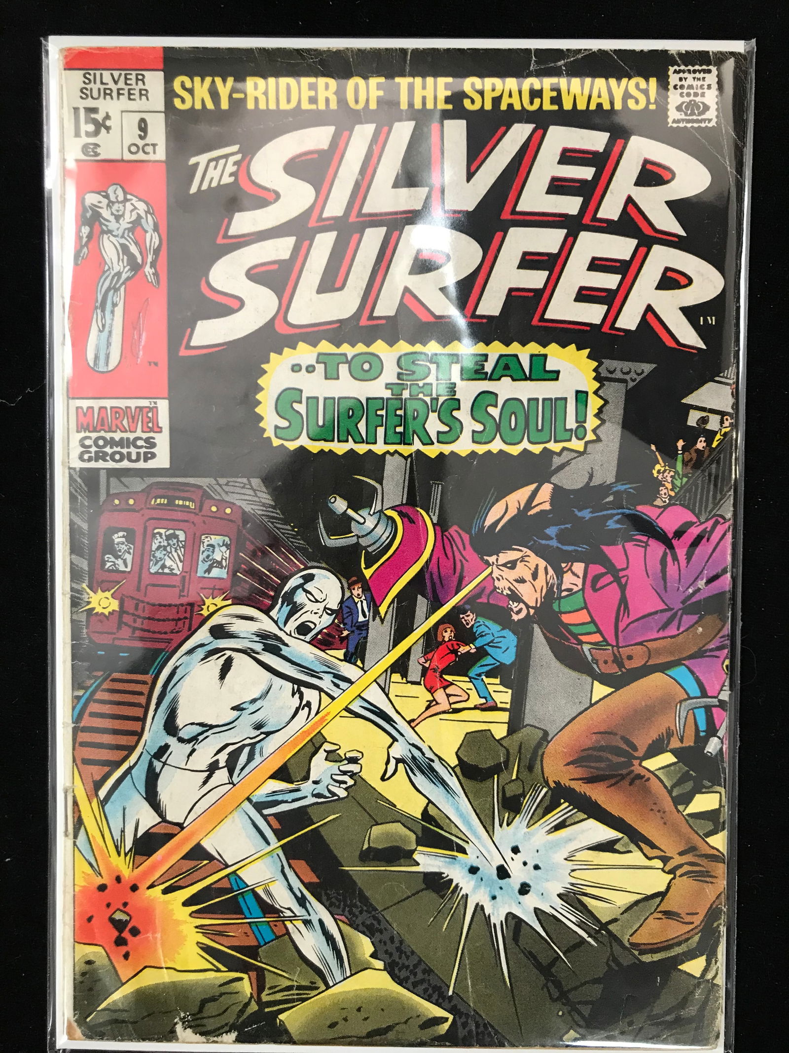 MARVEL COMICS NO.9 THE SILVER SURFER (1 of 1)