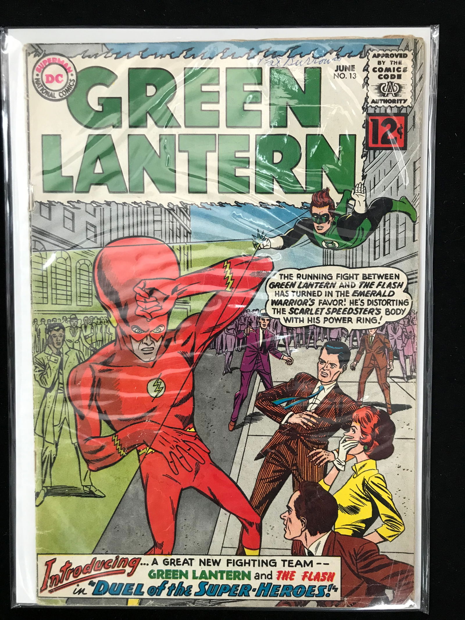 DC COMICS NO.13 GREEN LANTERN (1 of 1)