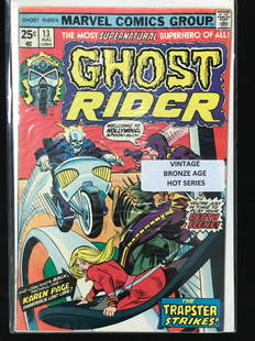 MARVEL COMICS NO.13 GHOST RIDER (VINTAGE BRONZE AGE): Prices are in Canadian dollars