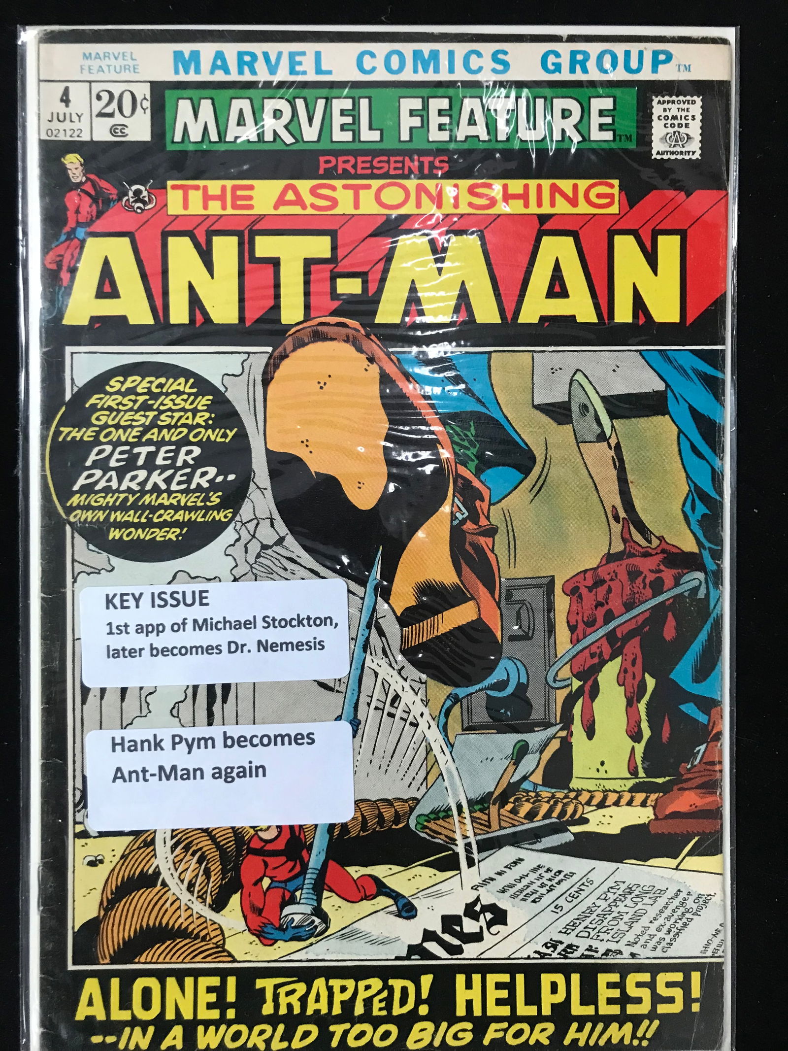 MARVEL COMICS NO.4 THE ASTONISHING ANT-MAN (HANKPYM BECOMS ANT-MAN AGAIN) (1 of 1)