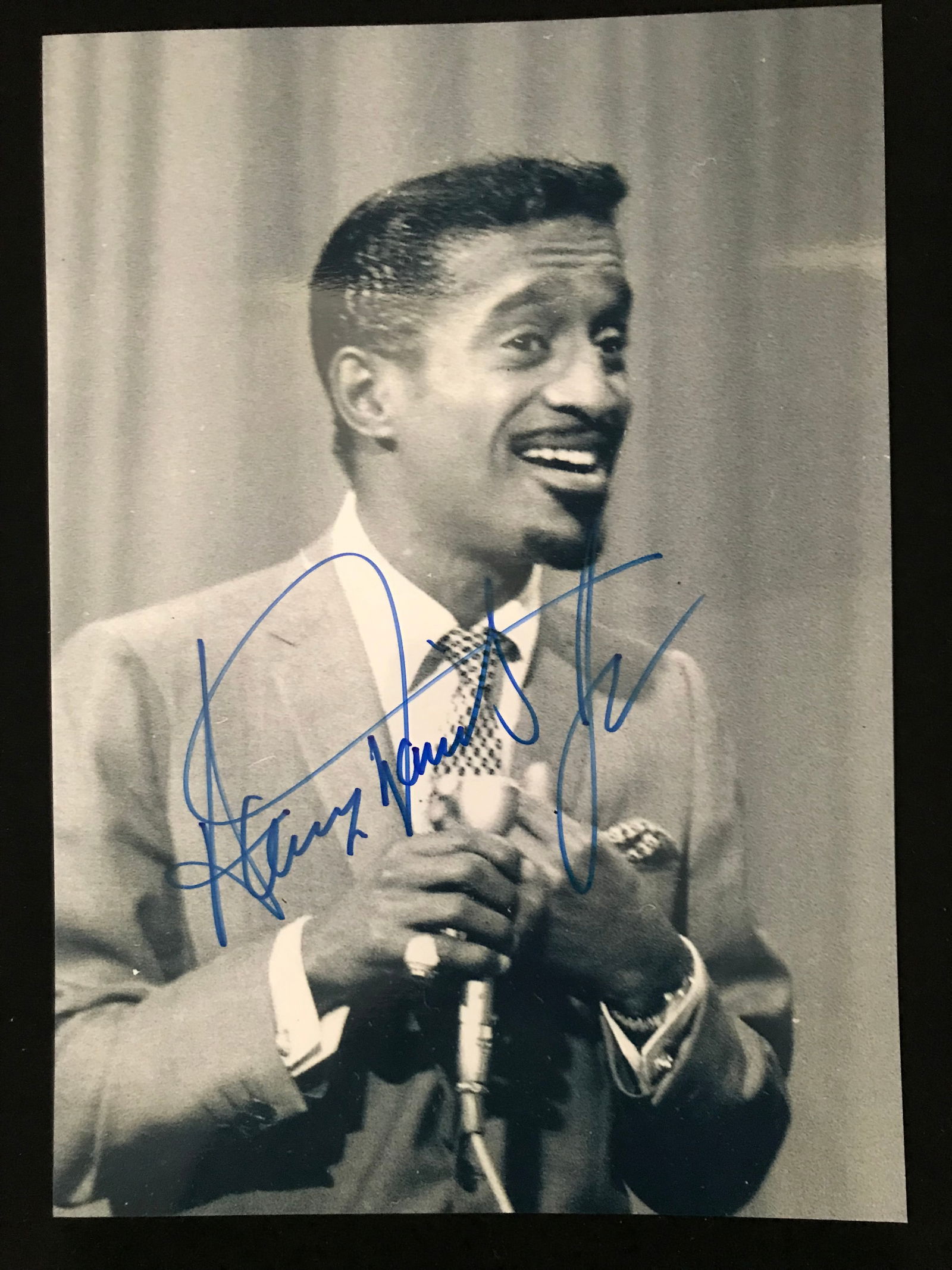 SAMMY DAVID JR SIGNED 8X10 PHOTO RA COA (1 of 2)