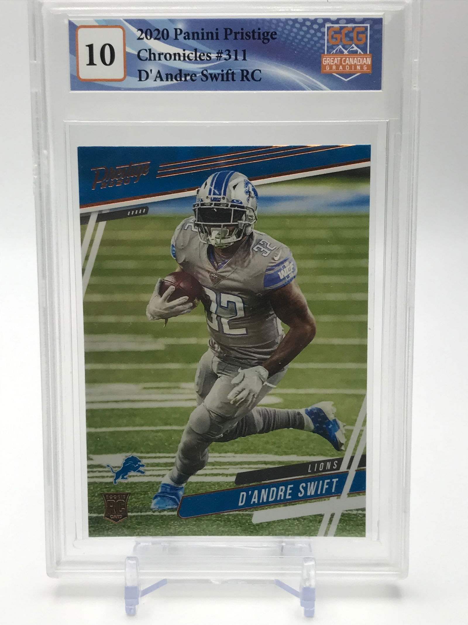2020 PANINI PRESTIGE CHRONICLES NO.311 D?NDRE SWIFT RC GCG GRADED 10 (1 of 1)