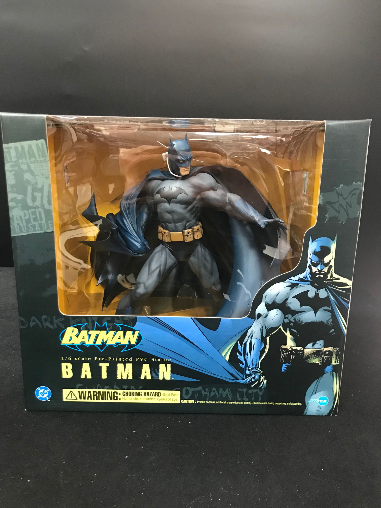 DC Direct Batman ArtFX Kotobukiya Action Figures: 1/6 Scale Pre-Painted PVC Batman Statue (1 of 2)