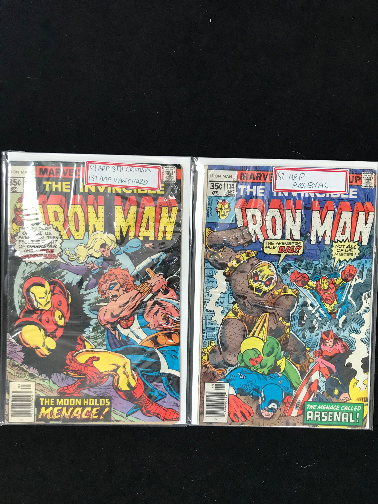 MARVEL COMICS IRON MAN COMIC BOOK LOT (1 of 1)