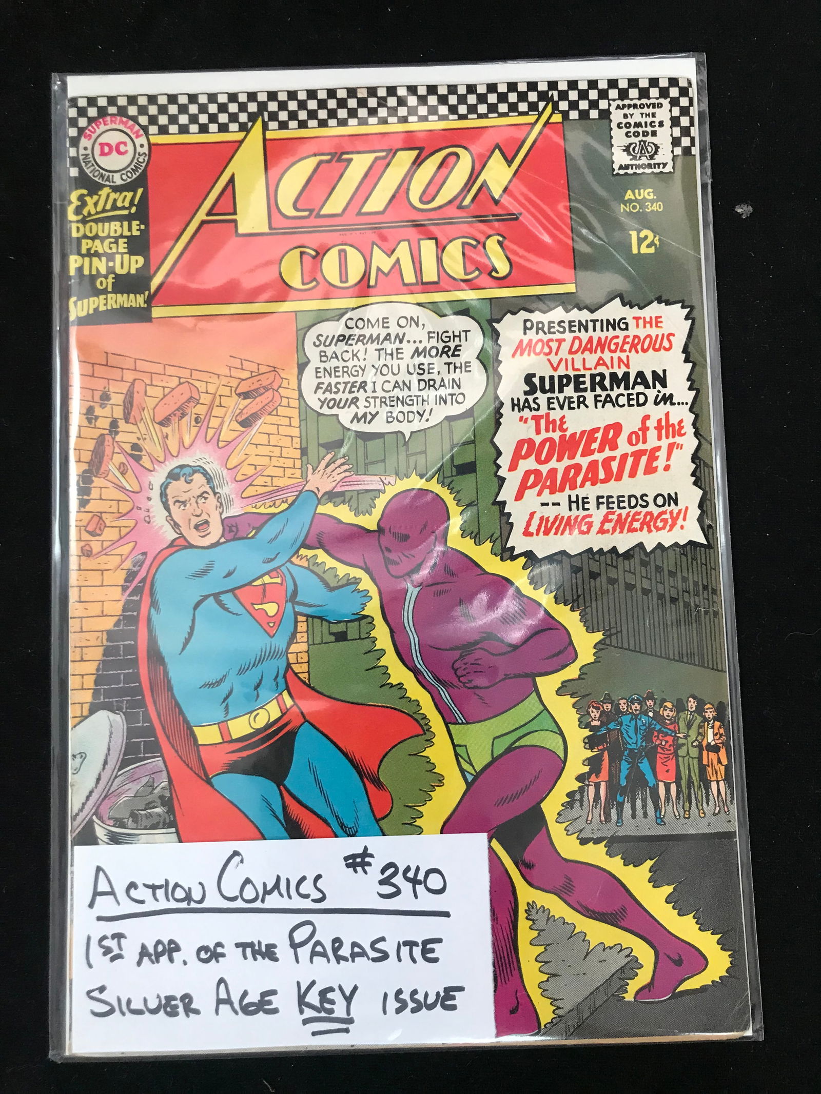 DC COMICS ACTION NO.340 (1ST APPEARANCE PARASITE) (1 of 1)