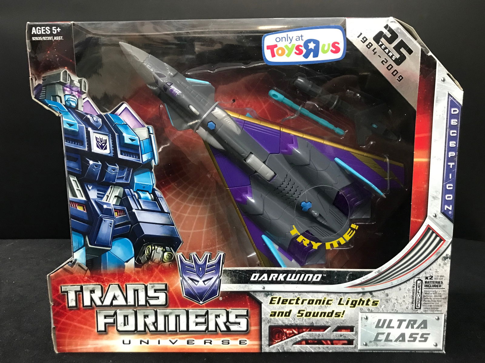TRANSFORMERS DECEPTICON DARKWING SEALED TOY (1 of 2)