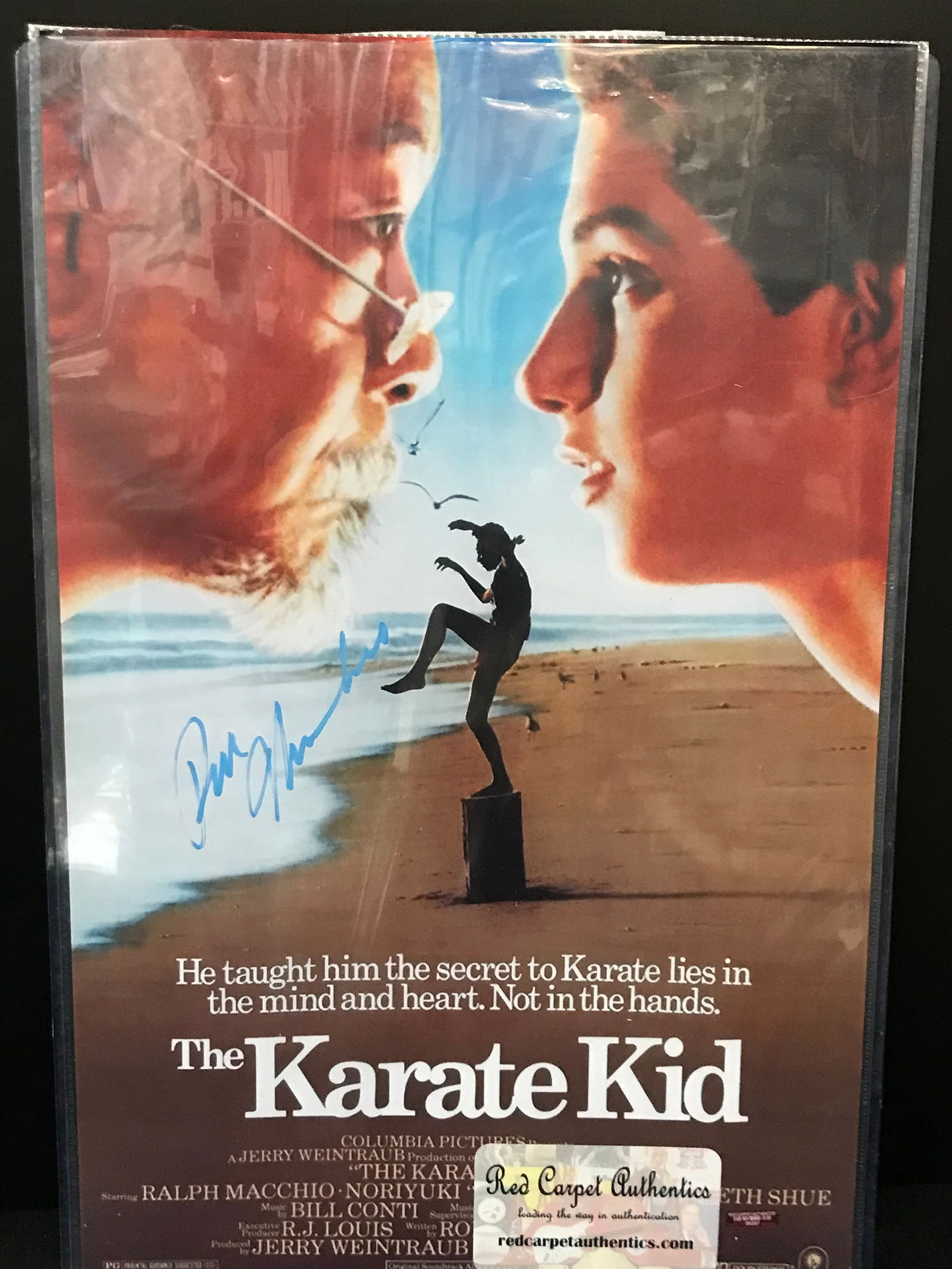 RALPH MACCHIO SIGNED THE LARATE KID  11X17 PHOTO RED CARPET AUTHENTICS COA (1 of 1)
