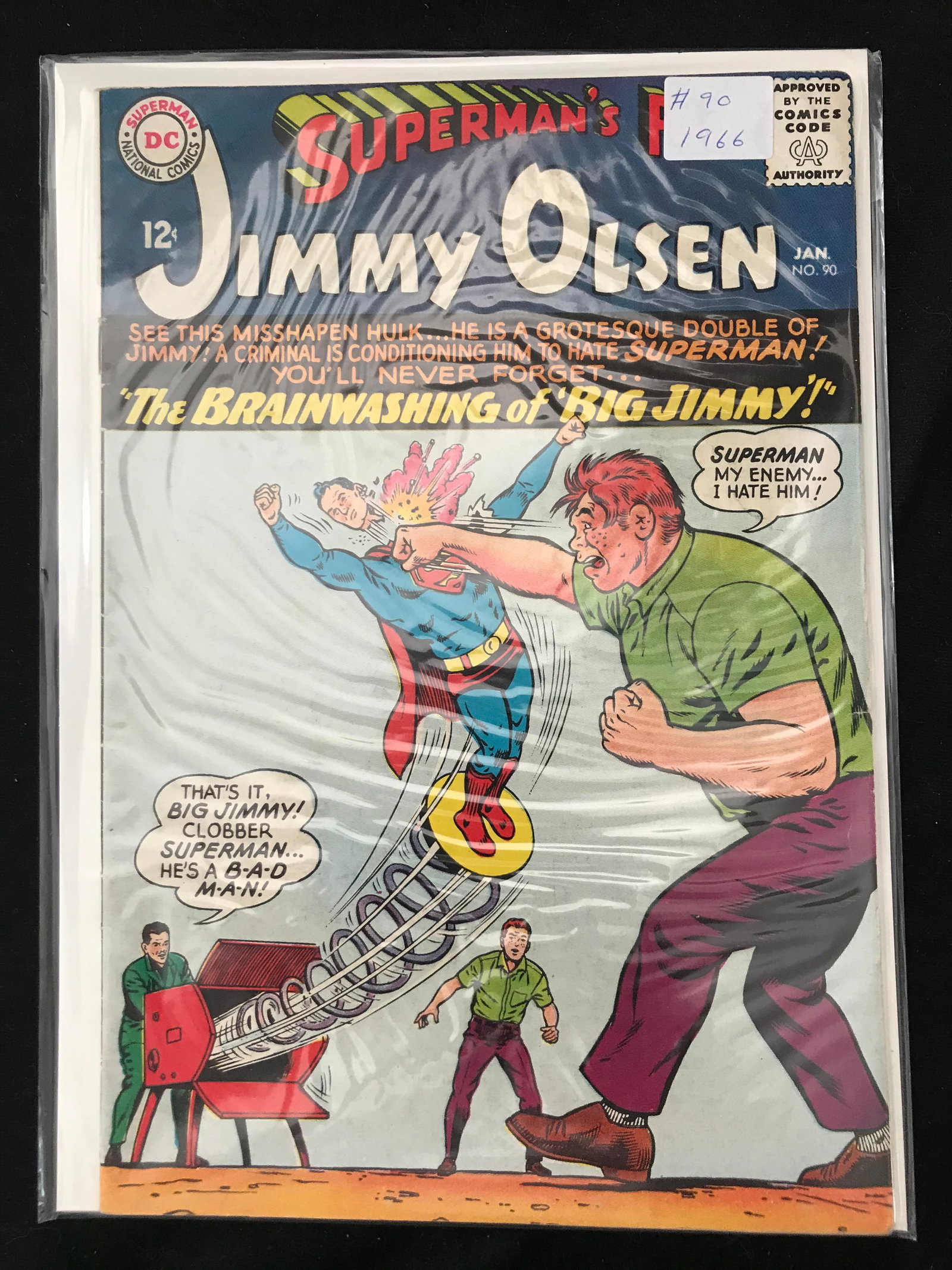 DC COMICS NO.90 SUPERMAN'S PAL JIMMY OLSEN: Prices are in Canadian dollars