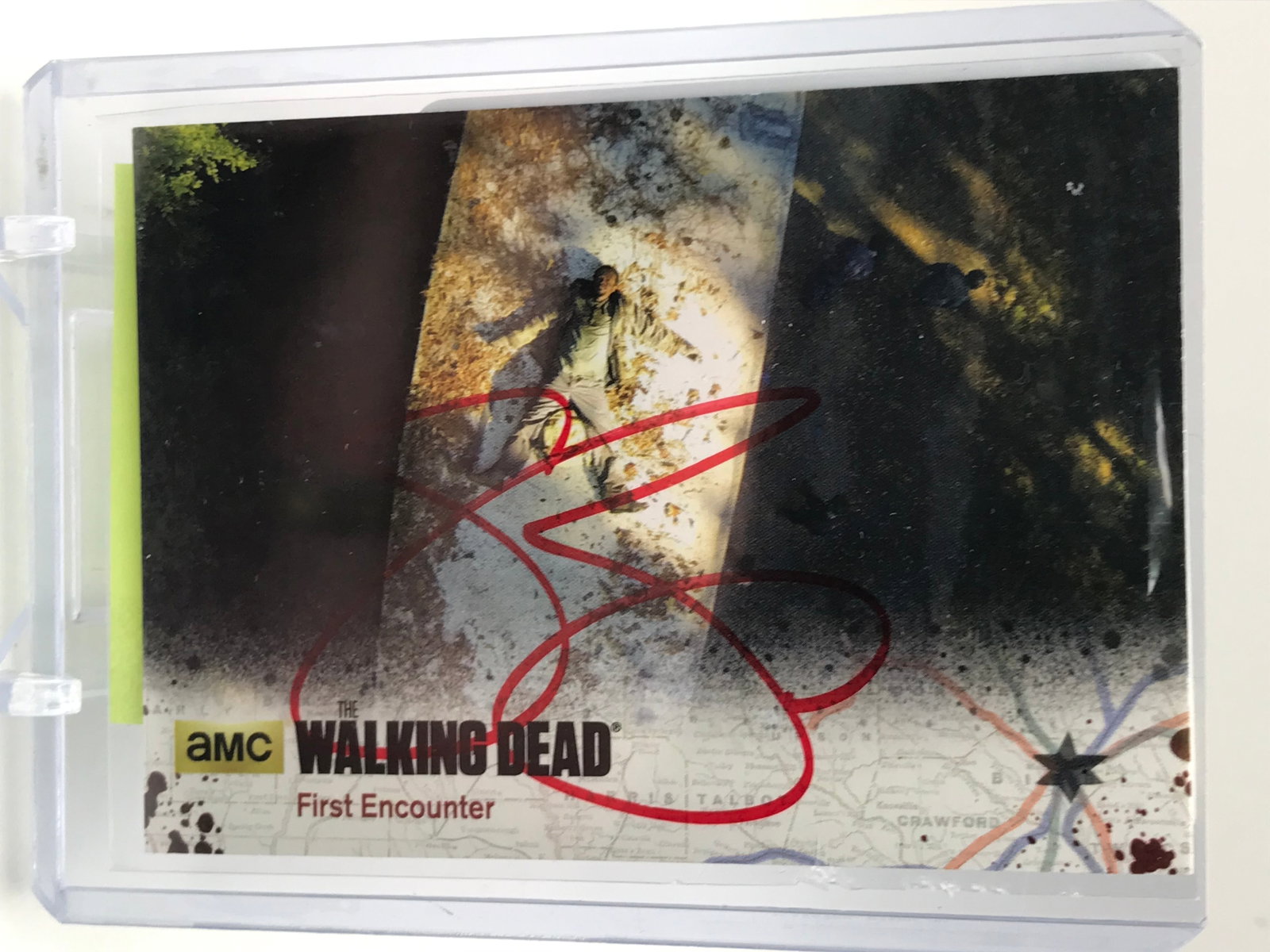 STEVEN YUEN SIGNED TOPPS THE WALKING DEAD TRADING CARD (PRO CERT COA): Prices are in Canadian dollars