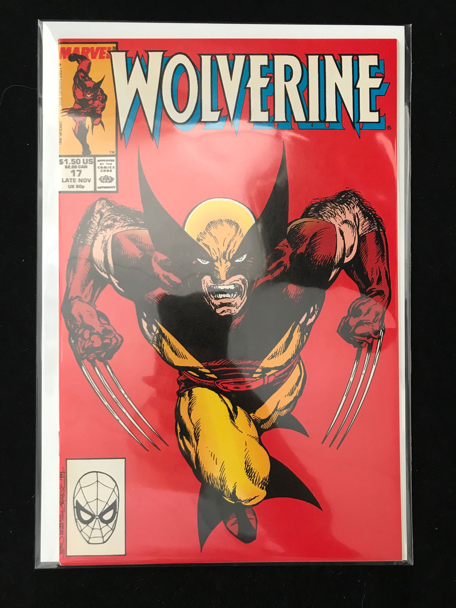 MARVEL COMICS NO.17 WOLVERINE (1 of 1)