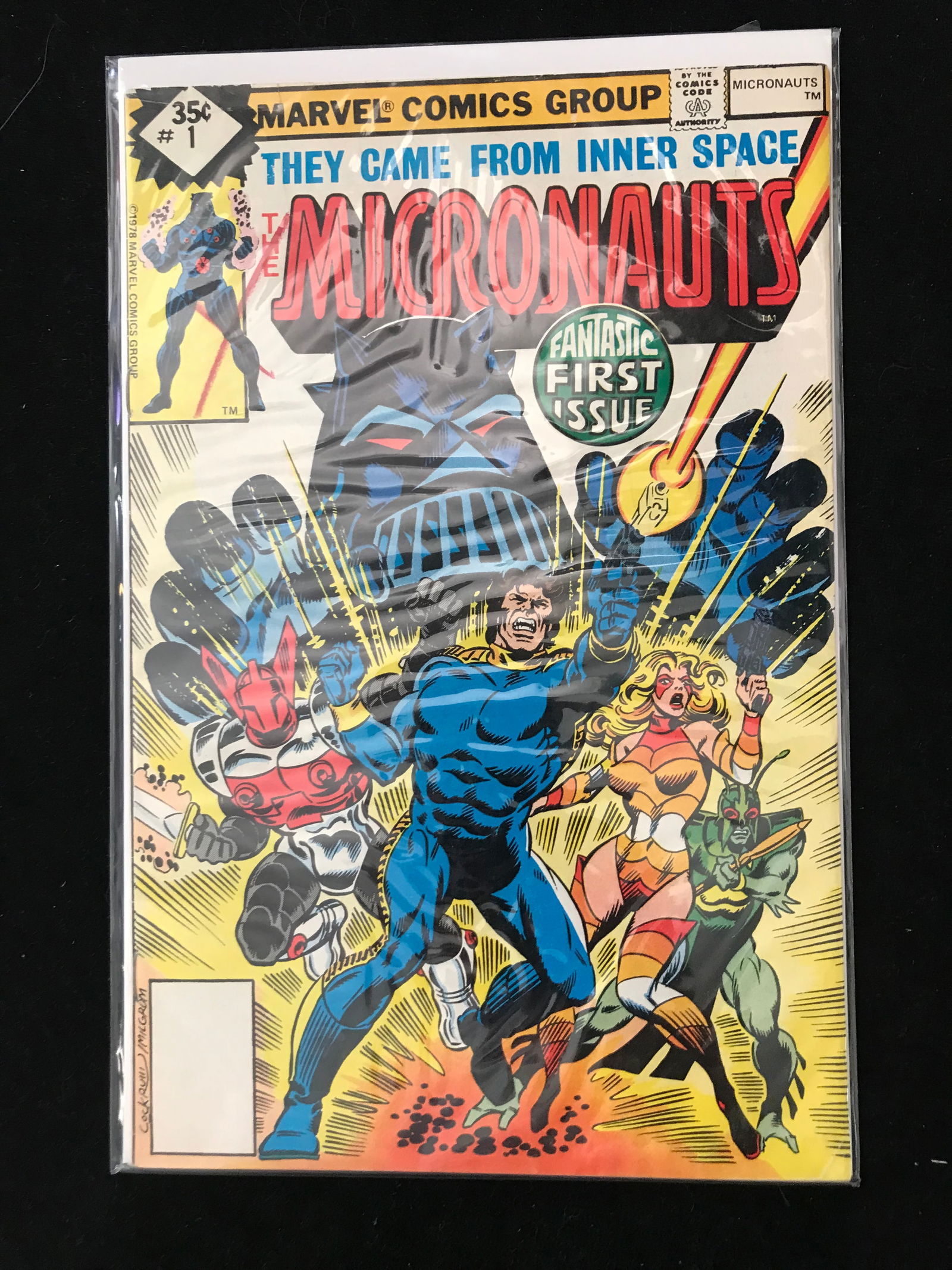 MARVEL COMICS NO.1 THE MICRONAUTS (1 of 1)