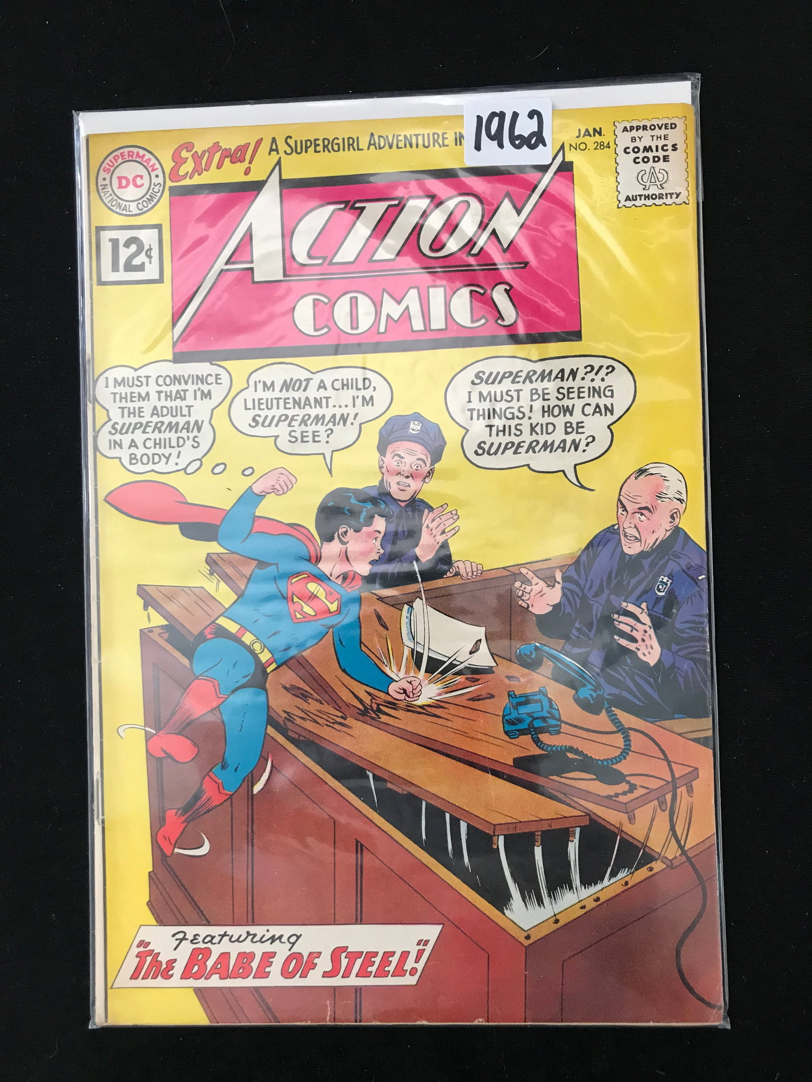 DC COMICS NO.284 ACTION COMICS: Prices are in Canadian dollars