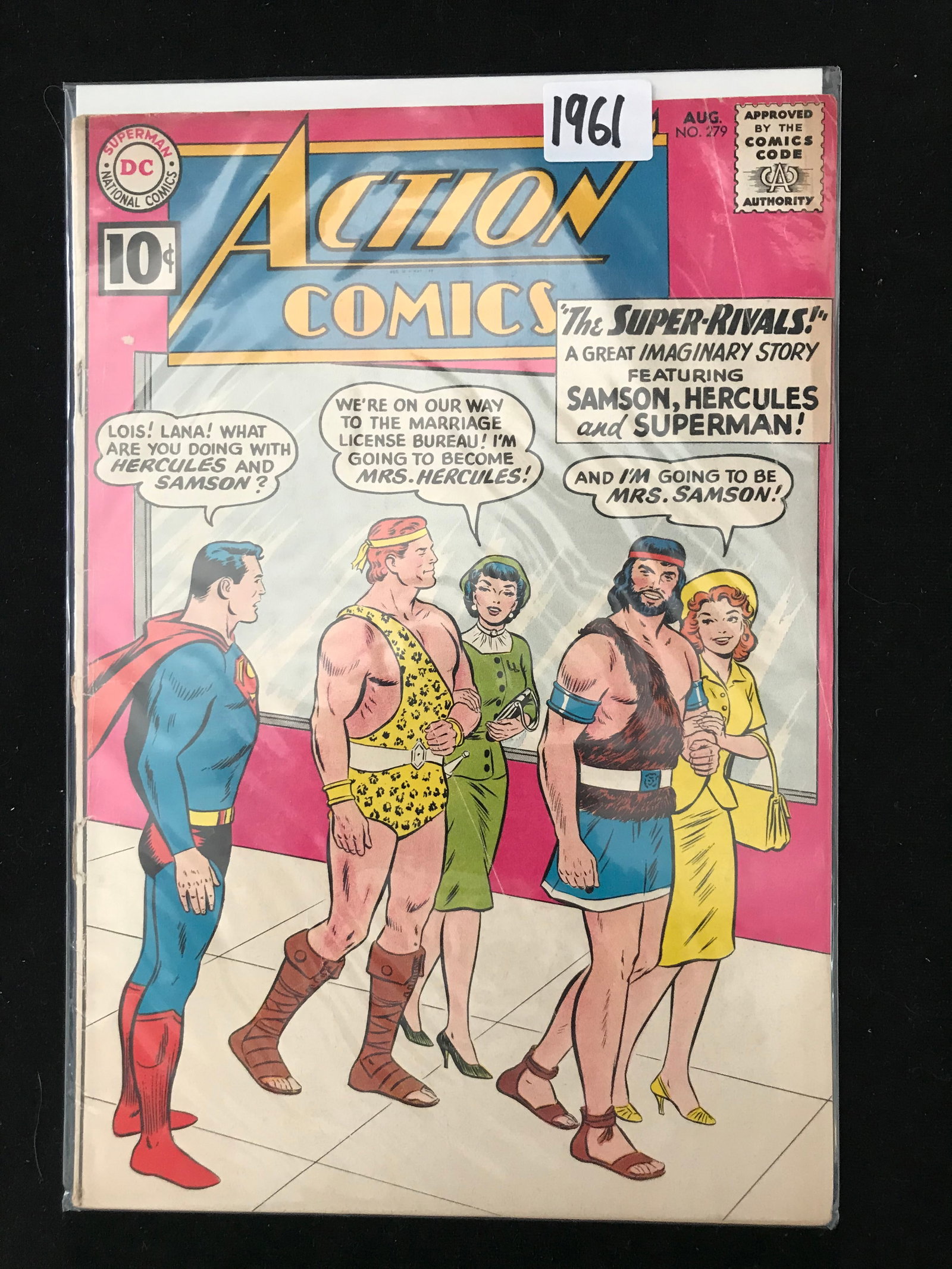 DC COMICS NO.279 ACTION COMICS: Prices are in Canadian dollars