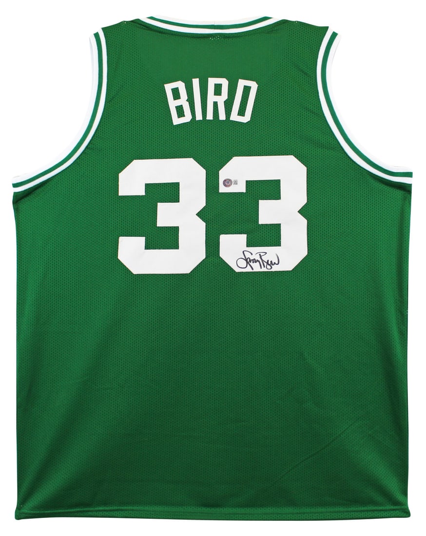LARRY BIRD SIGNED BOSTON CELTICS JERSEY (BECKETT COA) (1 of 3)