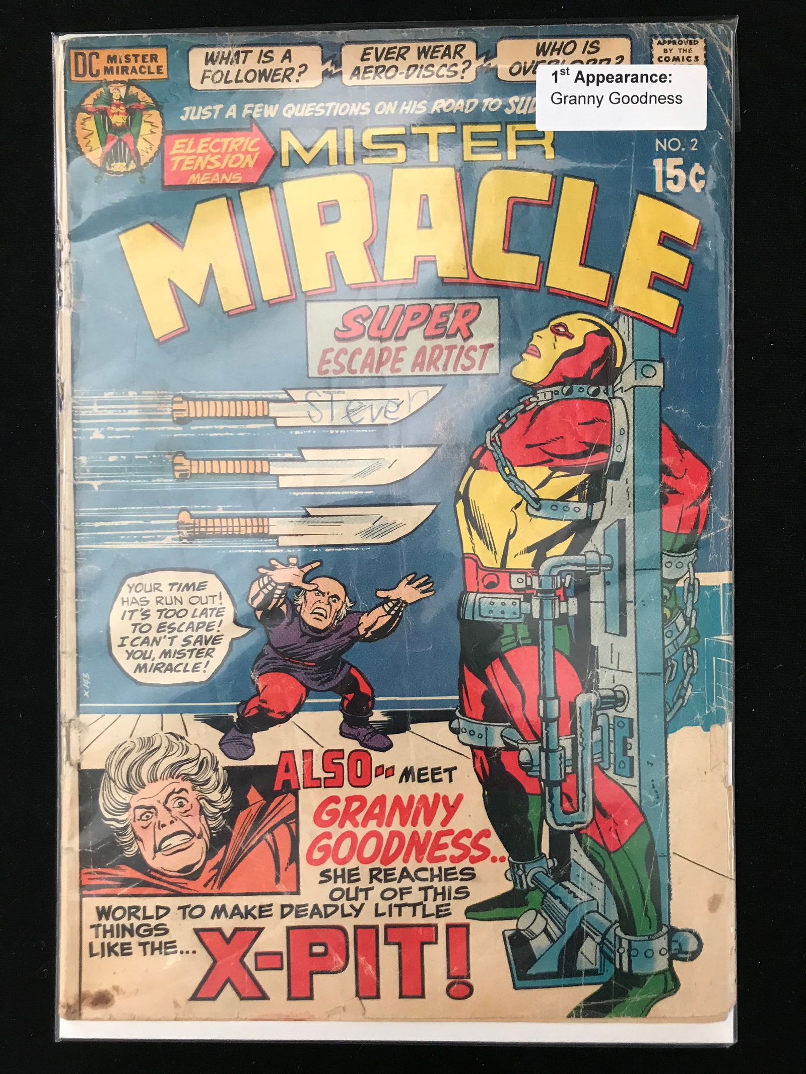 DC COMICS NO.2 MISTER MIRACLE (1ST APP GRANNY GOODNESS) (1 of 1)