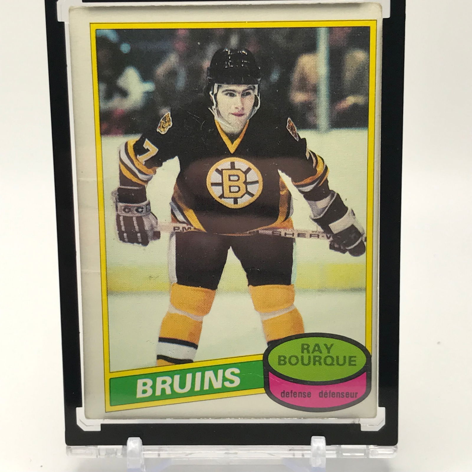 1980 O PEE CHEE RAY BOURQUE ROOKIE CARD (1 of 2)