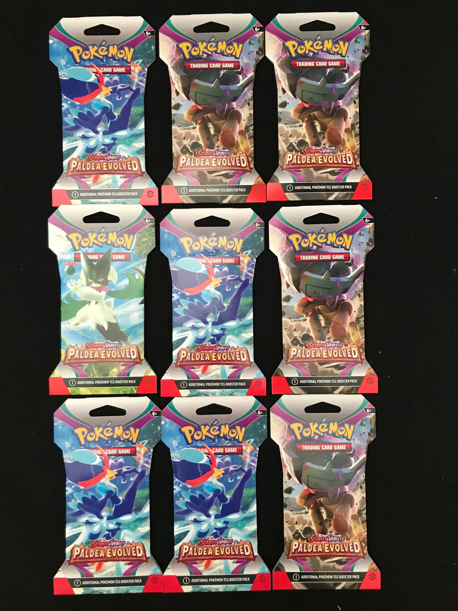 SEALED POKEMON TRADING CARD BOOSTER PACKS LOT (1 of 1)