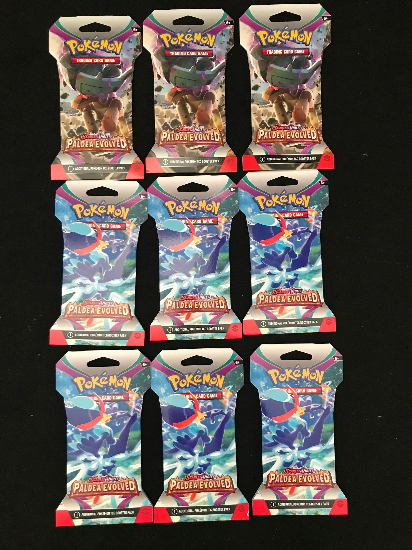 SEALED POKEMON TRADING CARD BOOSTER PACKS LOT (1 of 1)