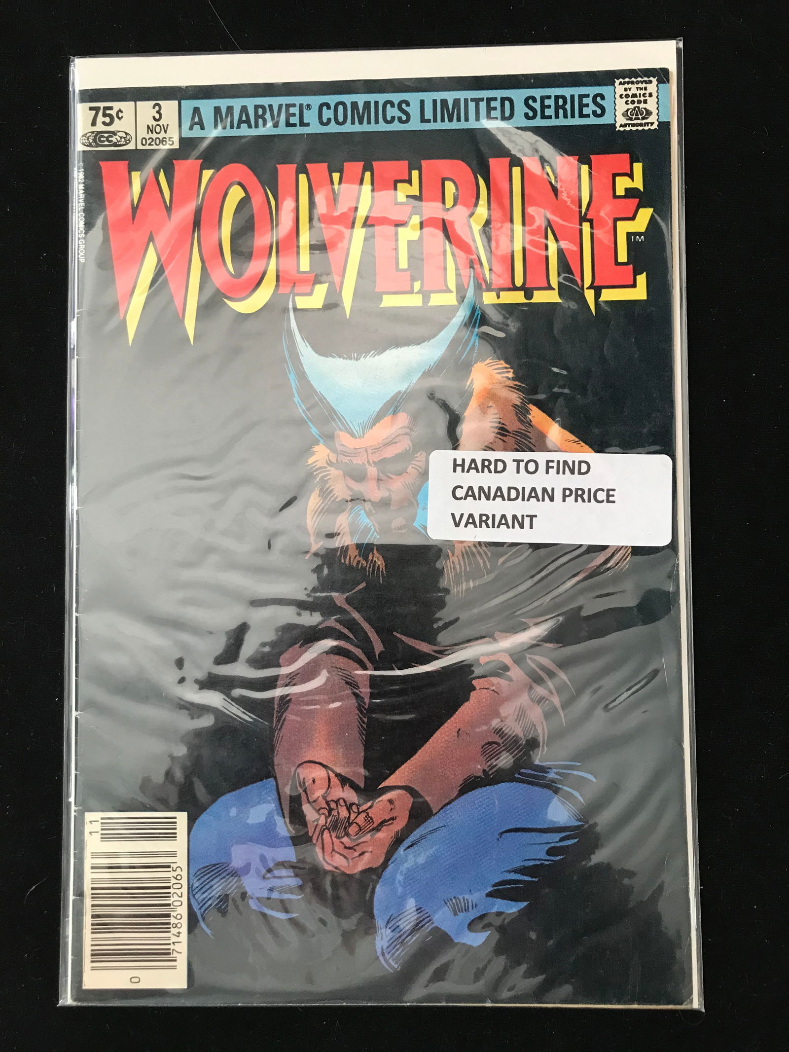 MARVEL COMICS WOLVERINE NO.3 (1 of 1)