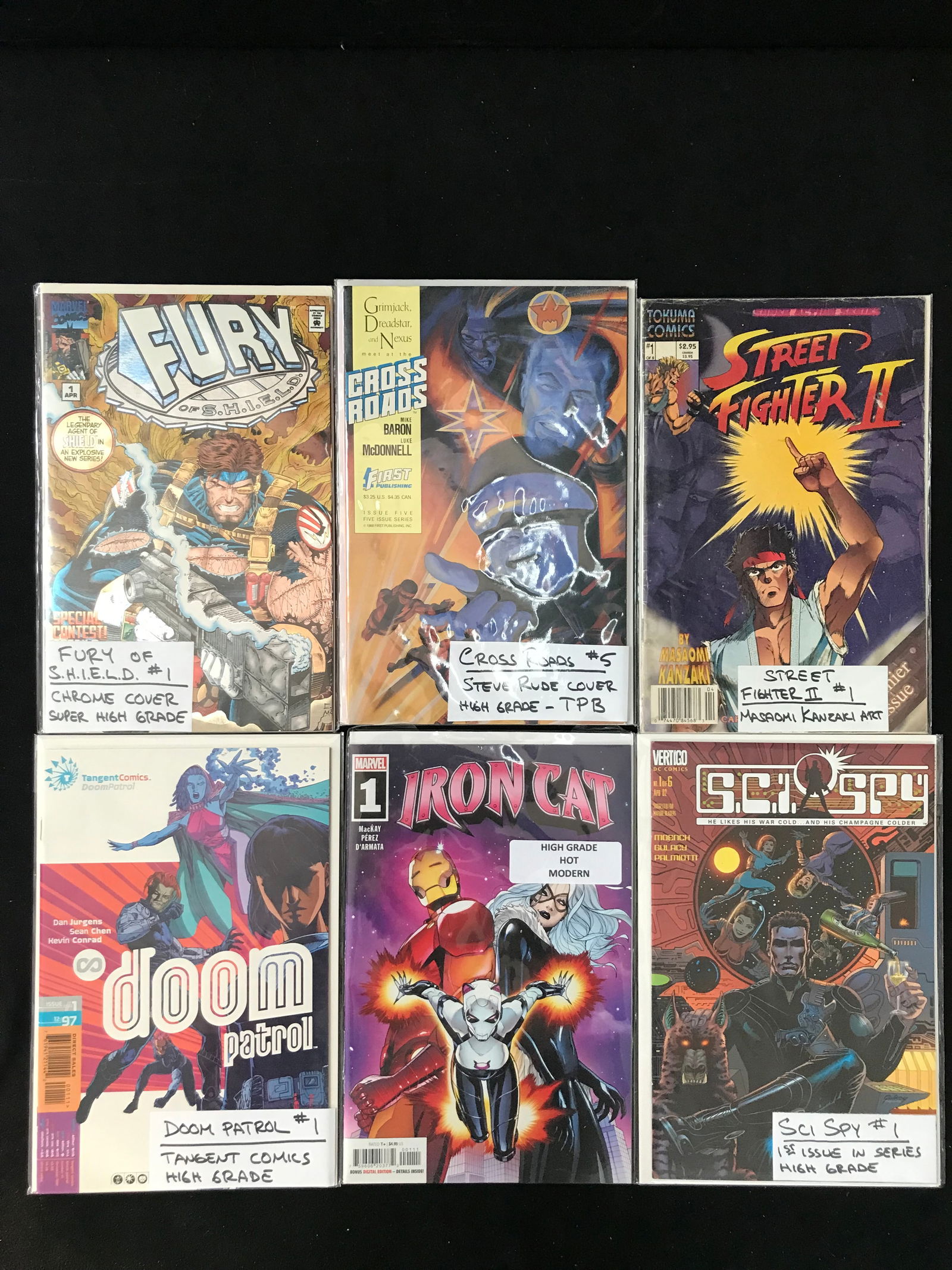 VARIOUS COMIC BOOK LOT (MAINLY NO.1 COMICS) (1 of 1)