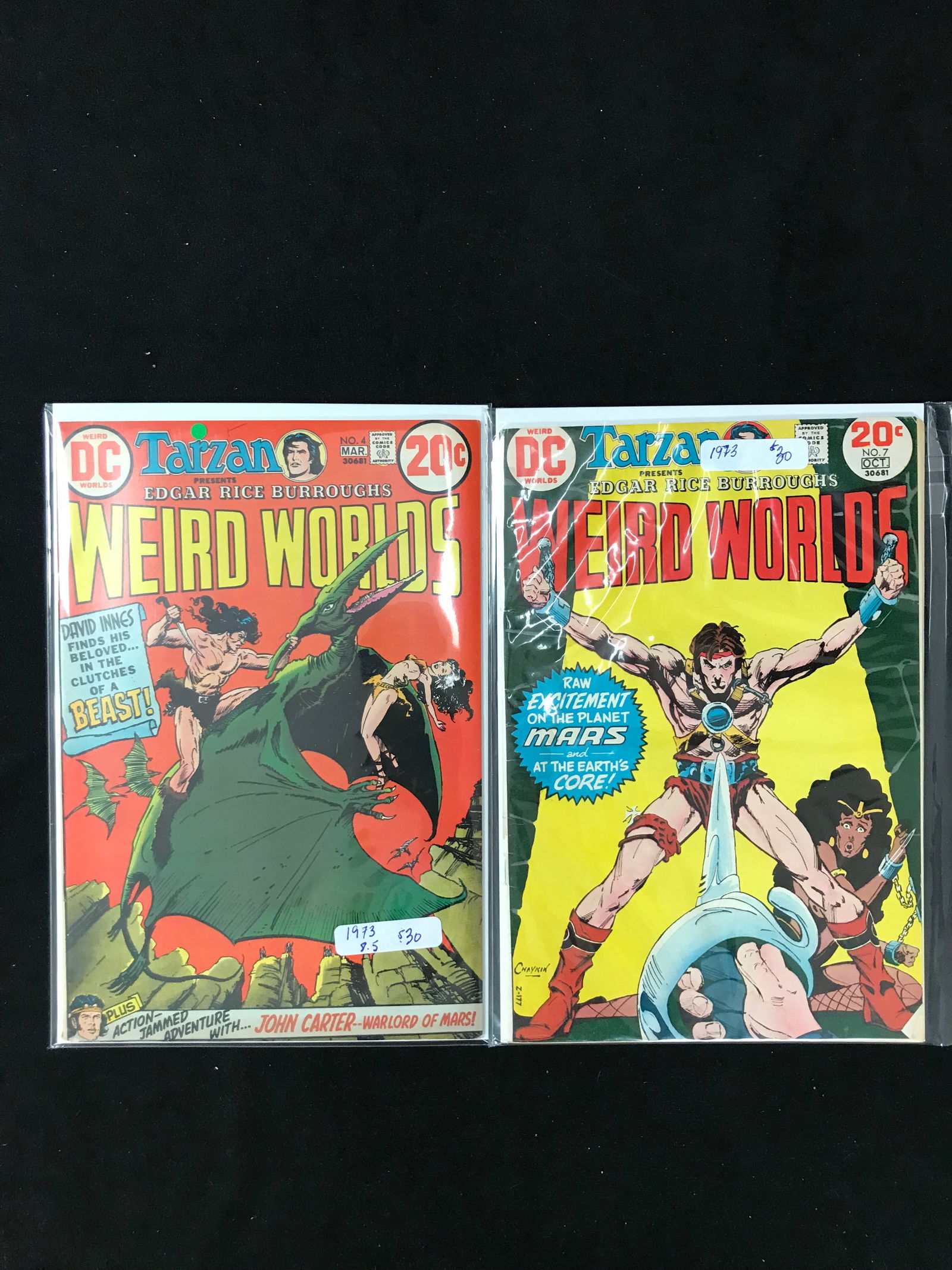 DC COMICS WEIRD WORLDS COMIC BOOK LOT (1 of 1)