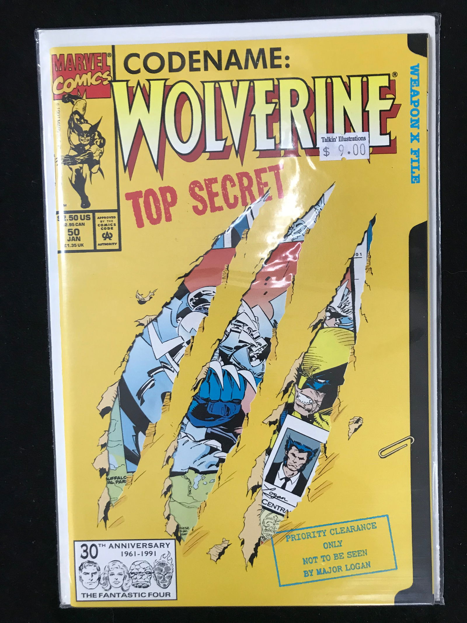 MARVEL COMICS TOP SECRET WOLVERINE NO.50 (1 of 1)