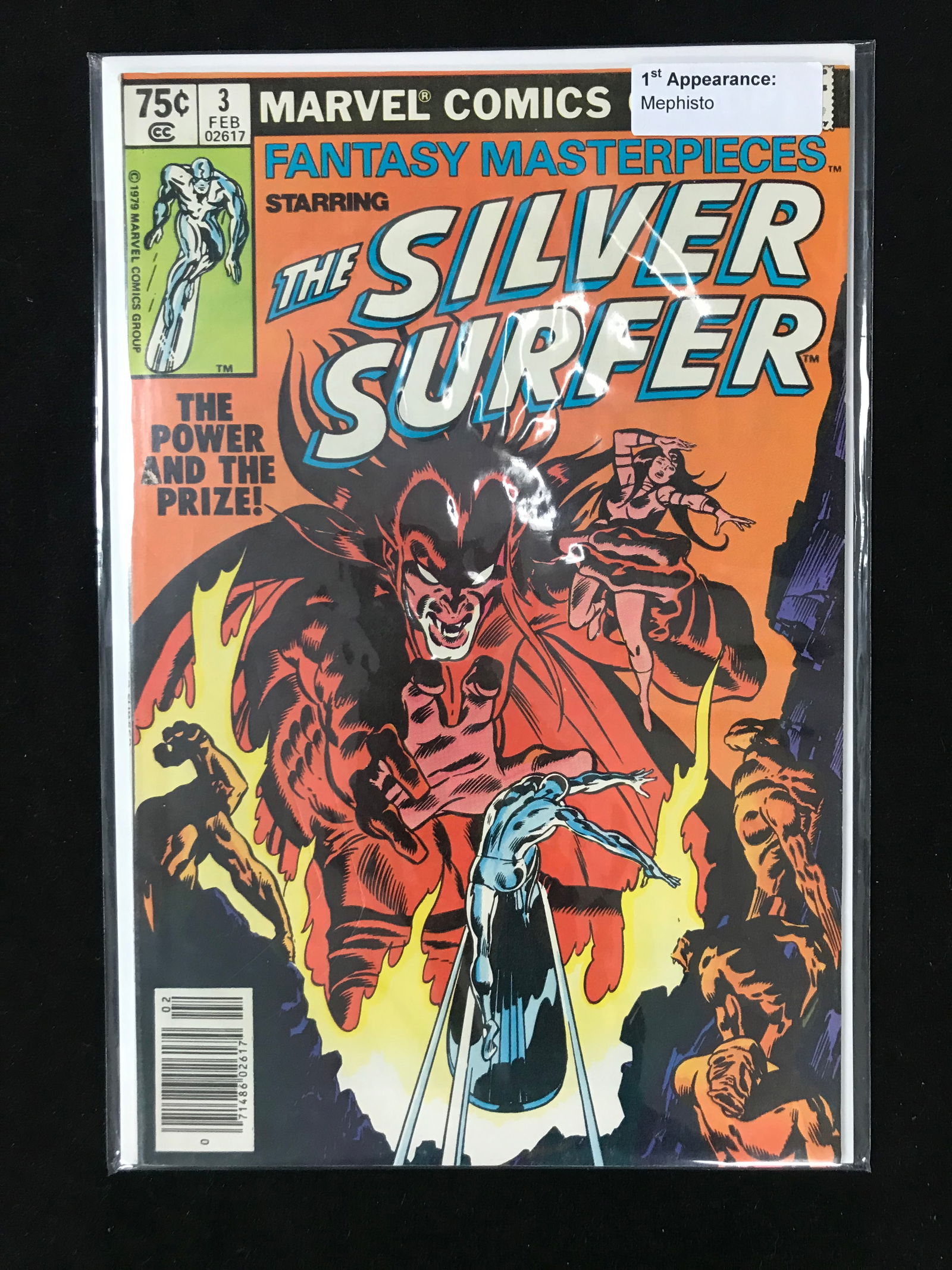 MARVEL COMICS NO.3 THE SILVER SURFER (1ST APP MEPHISTO) (1 of 1)