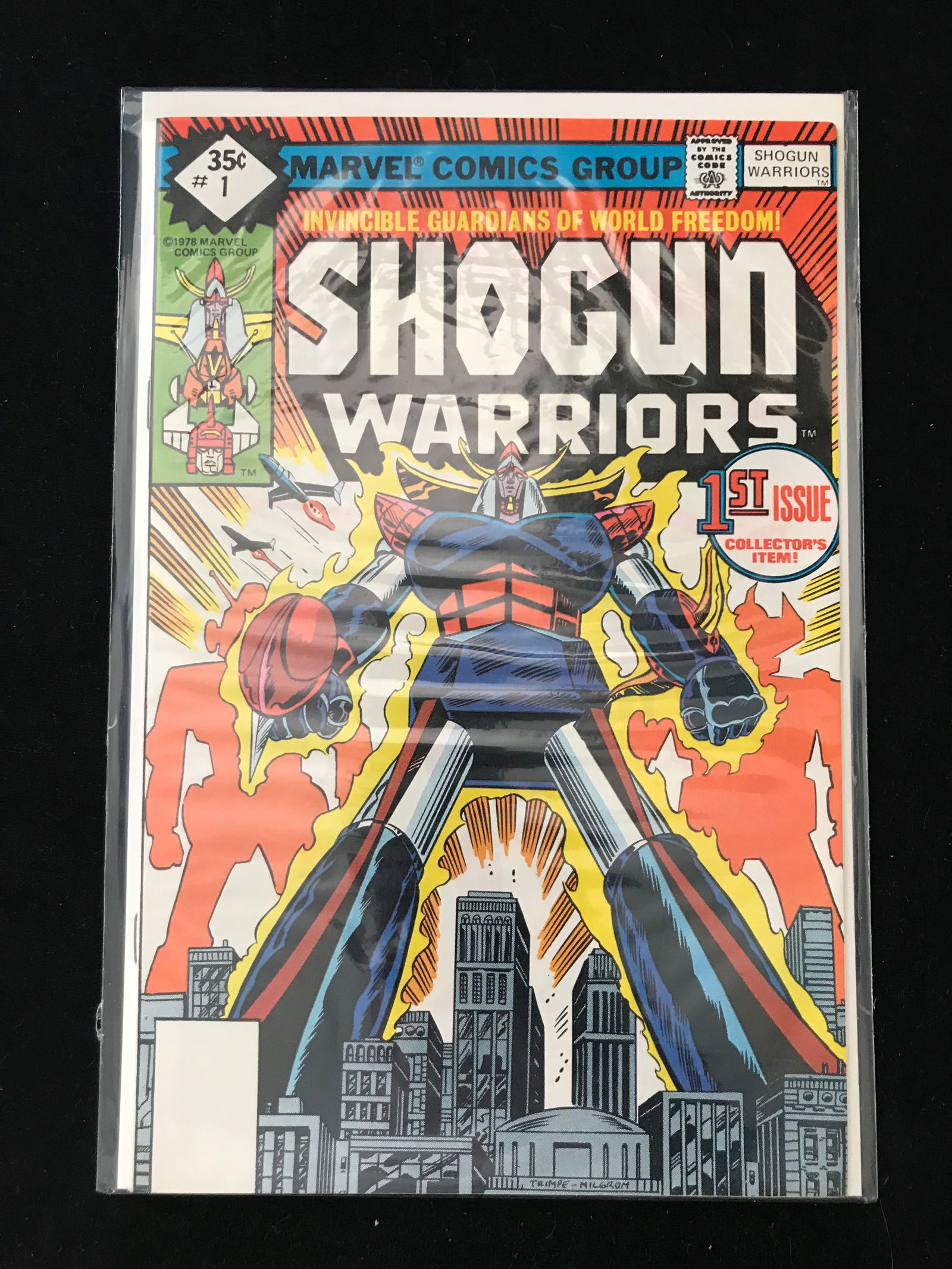 MARVEL COMICS SHOGUN WARRIORS NO.1 (1 of 1)