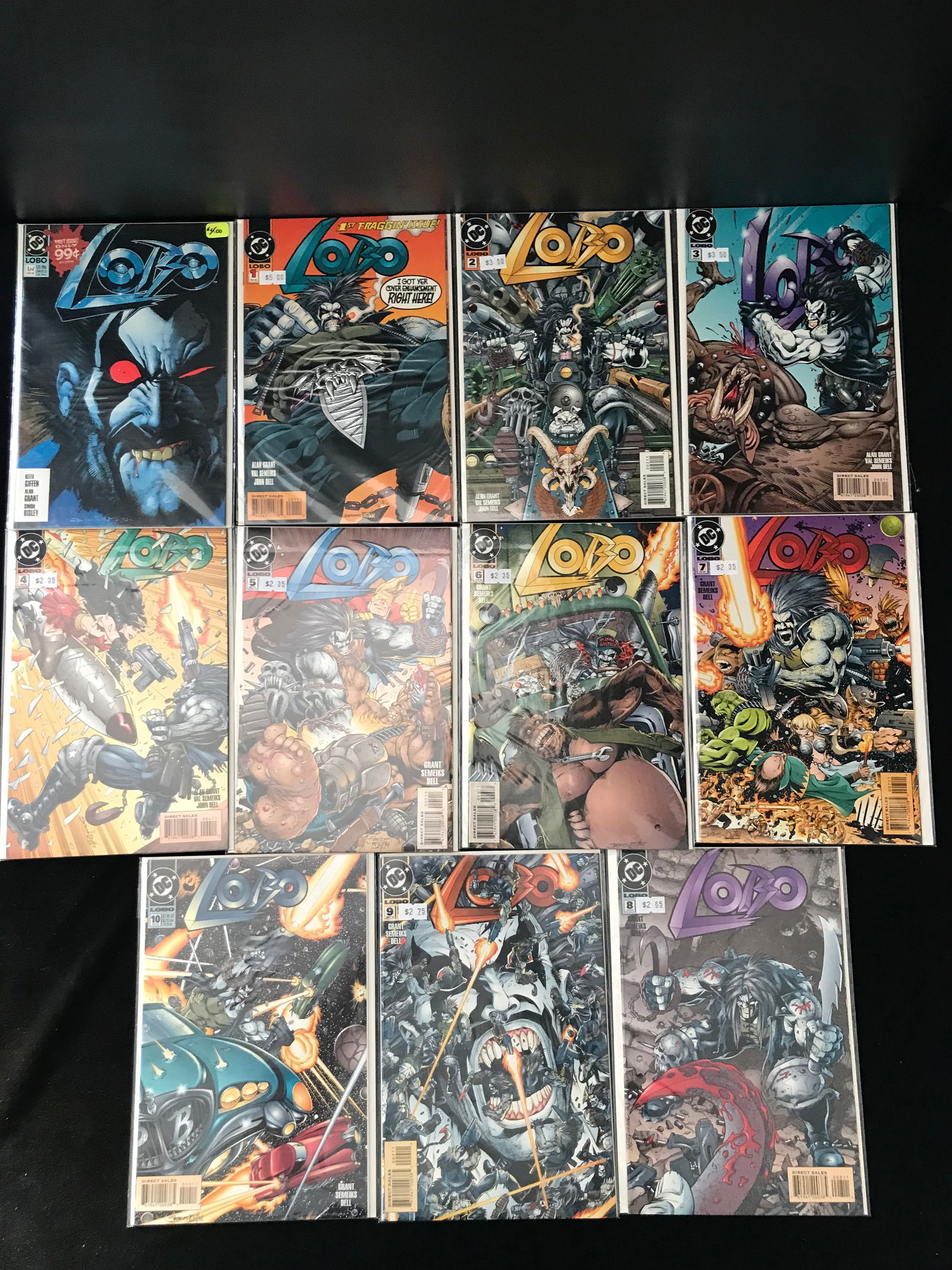 LOT OF LOBO COMICS (DC COMICS) (1 of 1)