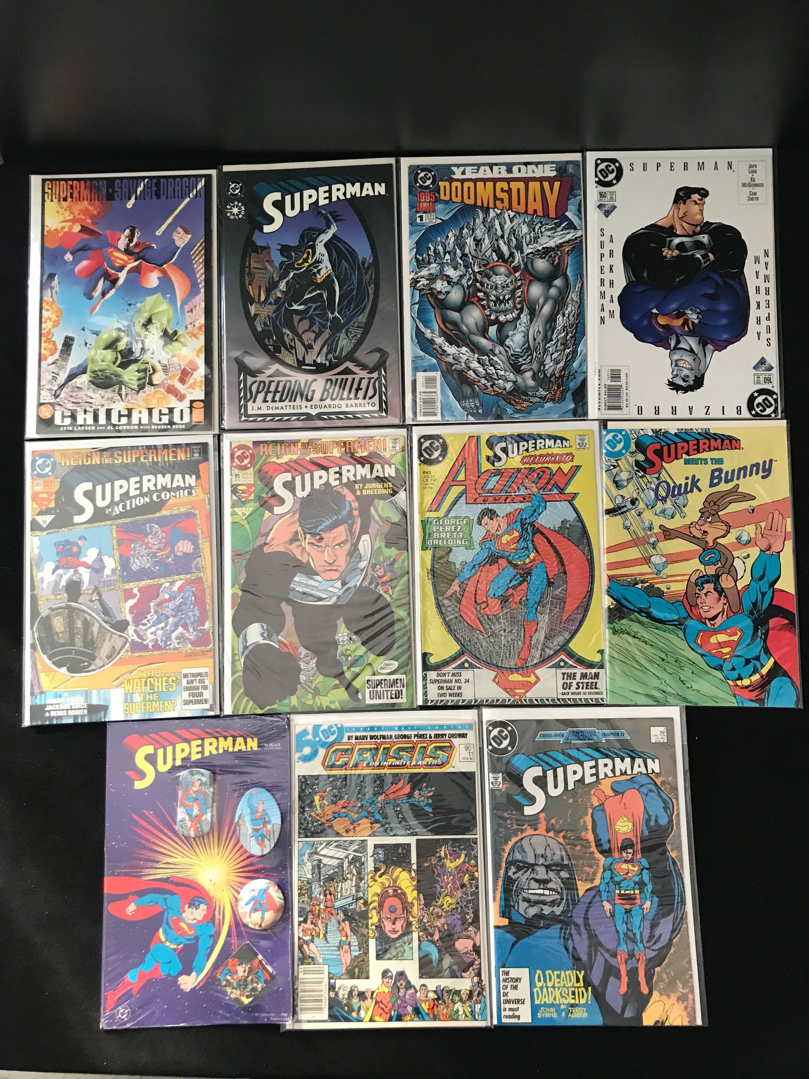 DC COMICS SUPERMAN COMIC BOOK LOT (1 of 1)