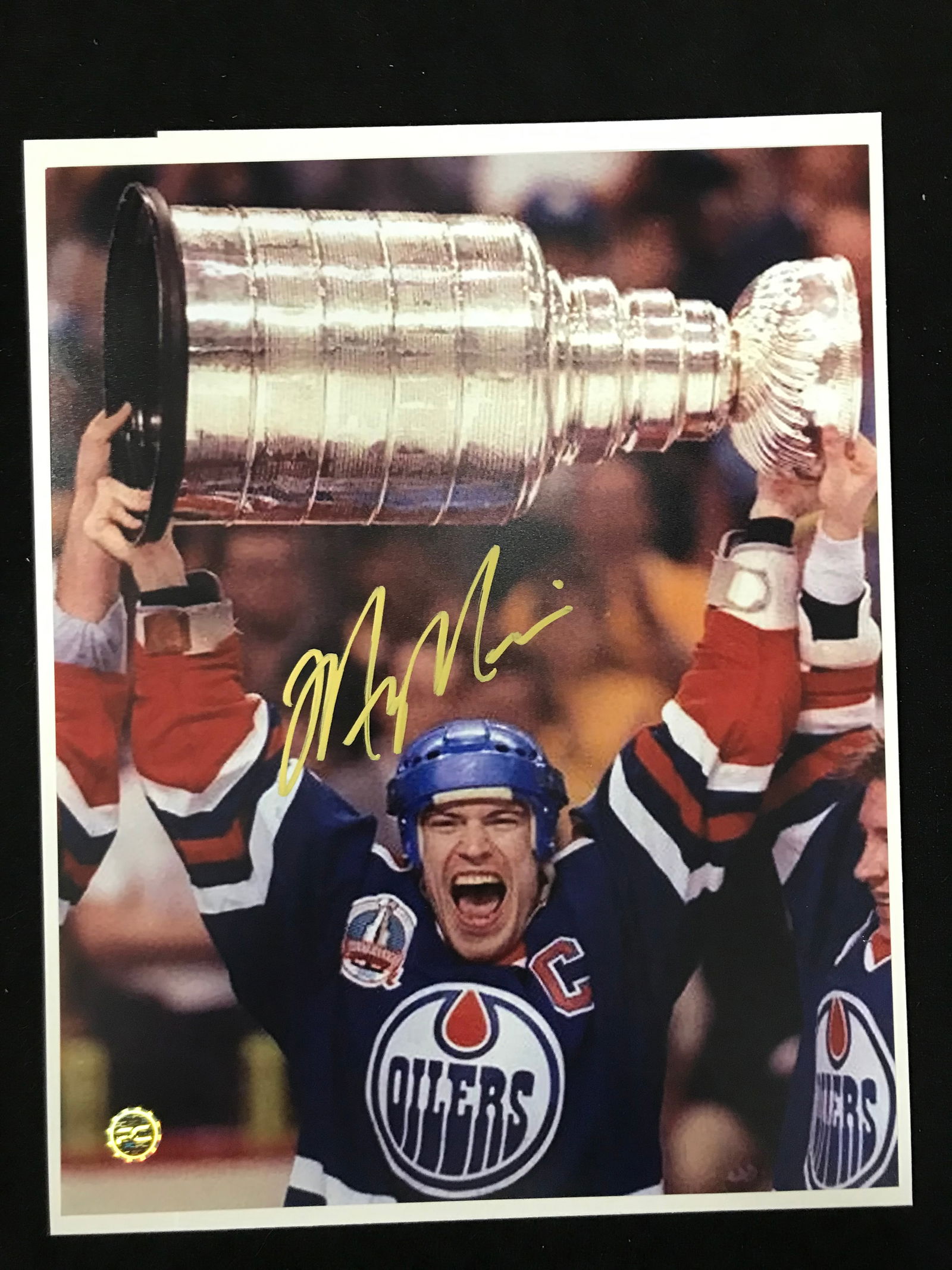 MARK MESSIER SIGNED 8X10 PHOTO COAPROS COA (1 of 2)