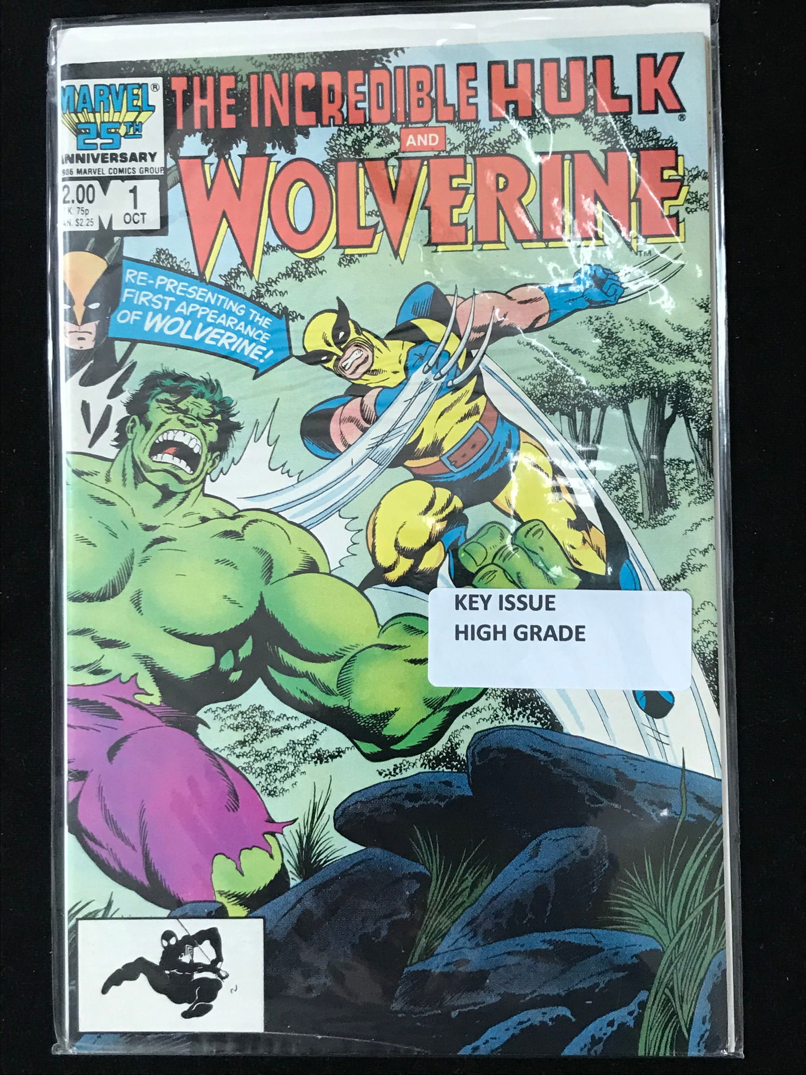 MARVEL COMICS NO.1 THE INCREDIBLE HULK AND WOLVERINE (1 of 1)