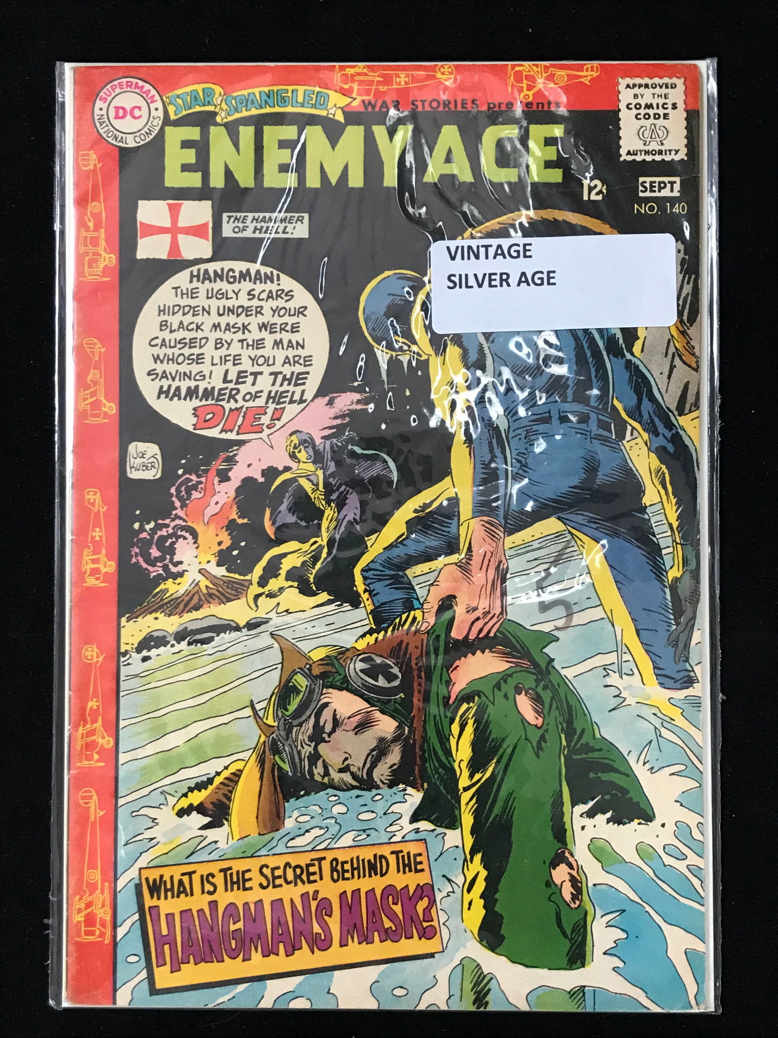 DC COMICS NO.140 ENEMY ACE (VINTAGE SILVER AGE) (1 of 1)