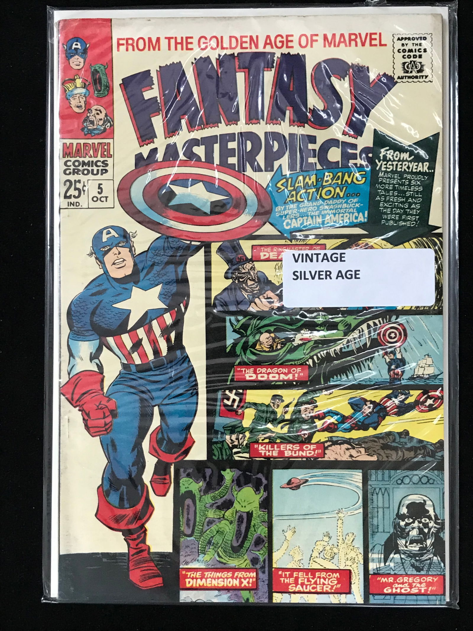 MARVEL COMICS NO.5 FANTASY MASTERPIECE (VINTAGE SILVER AGE) (1 of 1)