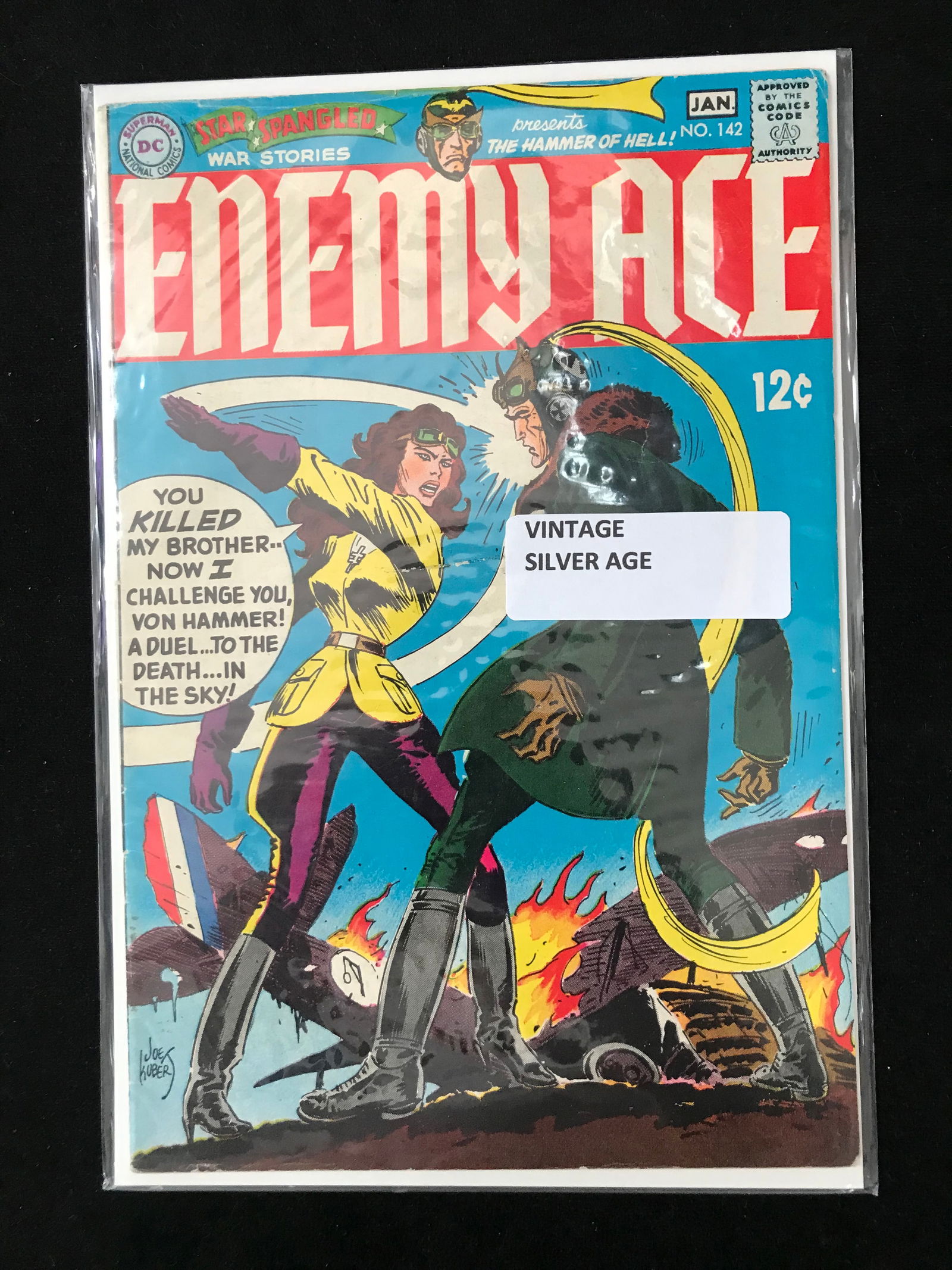 DC COMICS NO.142 ENEMY ACE (VINTAGE SILVER AGE) (1 of 1)
