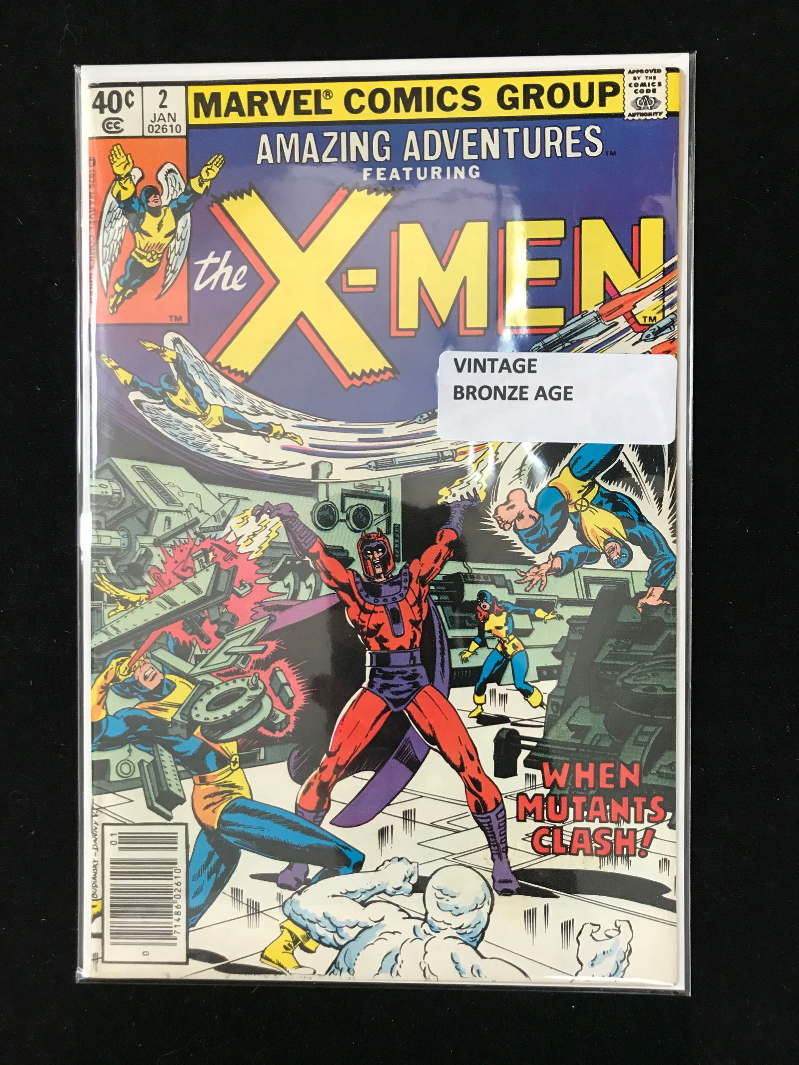 MARVEL COMICS NO.2 AMAZING ADVENTURES FEAT THE X-MEN (VINTAGE BRONZE AGE) (1 of 1)