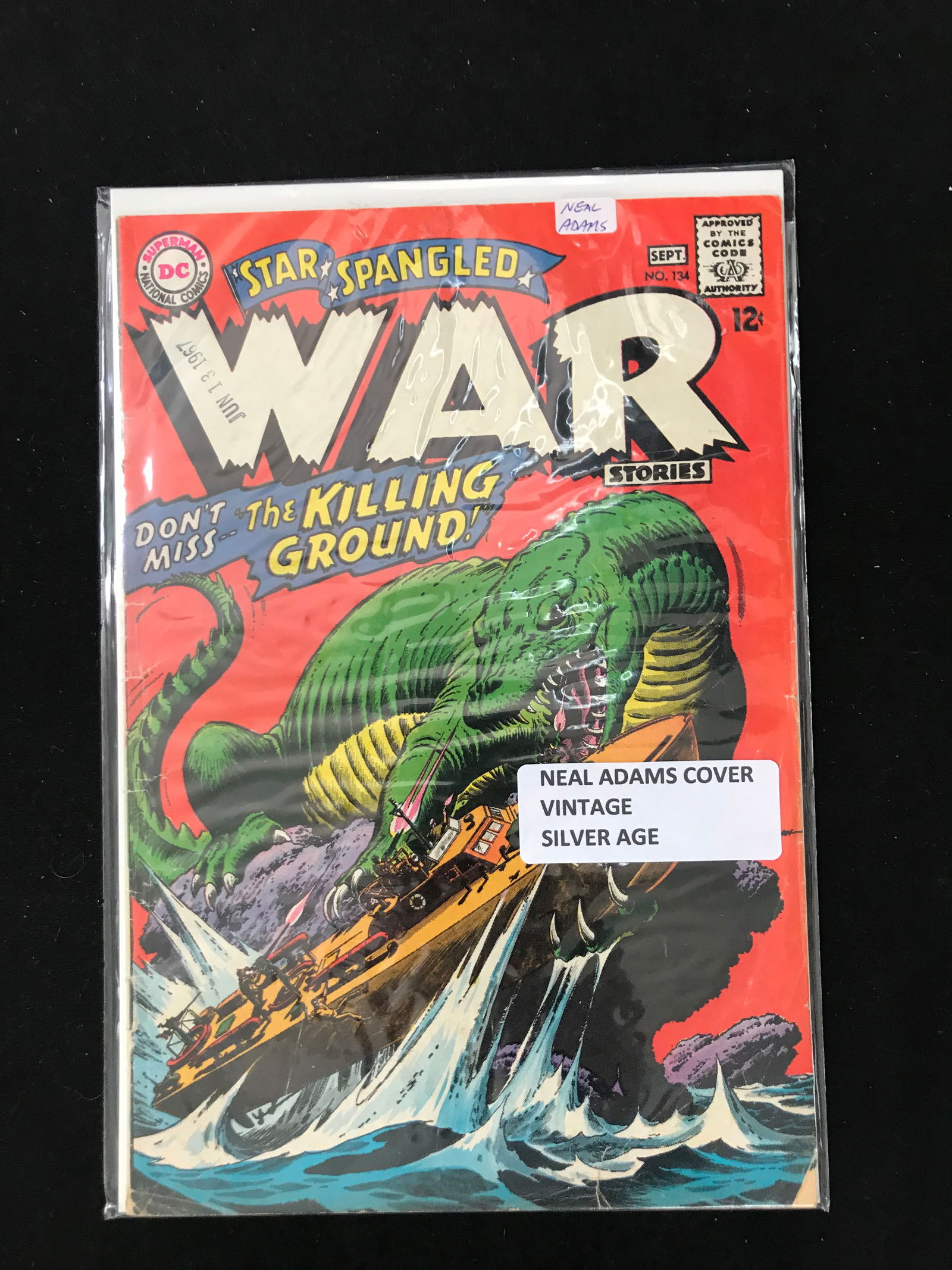 DC COMICS NO.134 STAR SPANGLED WAS (VINTAGE SILVER AGE) (1 of 1)