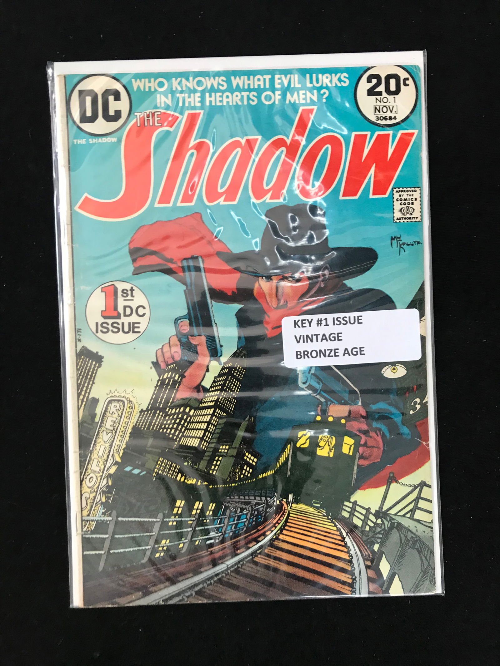DC COMICS NO.1 THE SHADOW (VINTAGE BRONZE AGE) (1 of 1)
