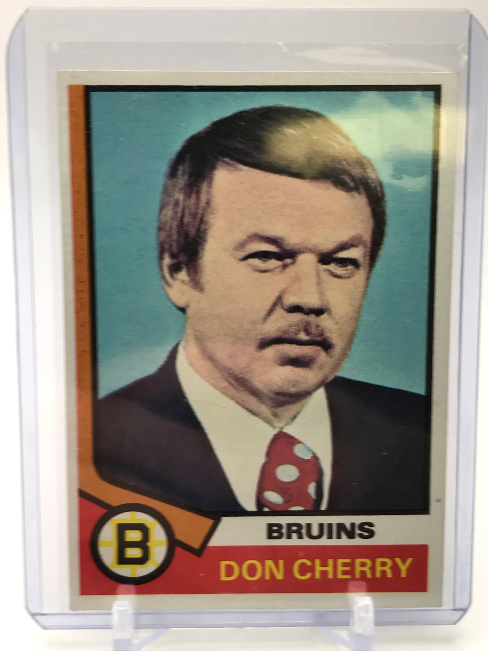 1974-75 O-PEE CHEE DON CHERRY ROOKIE CARD: 1