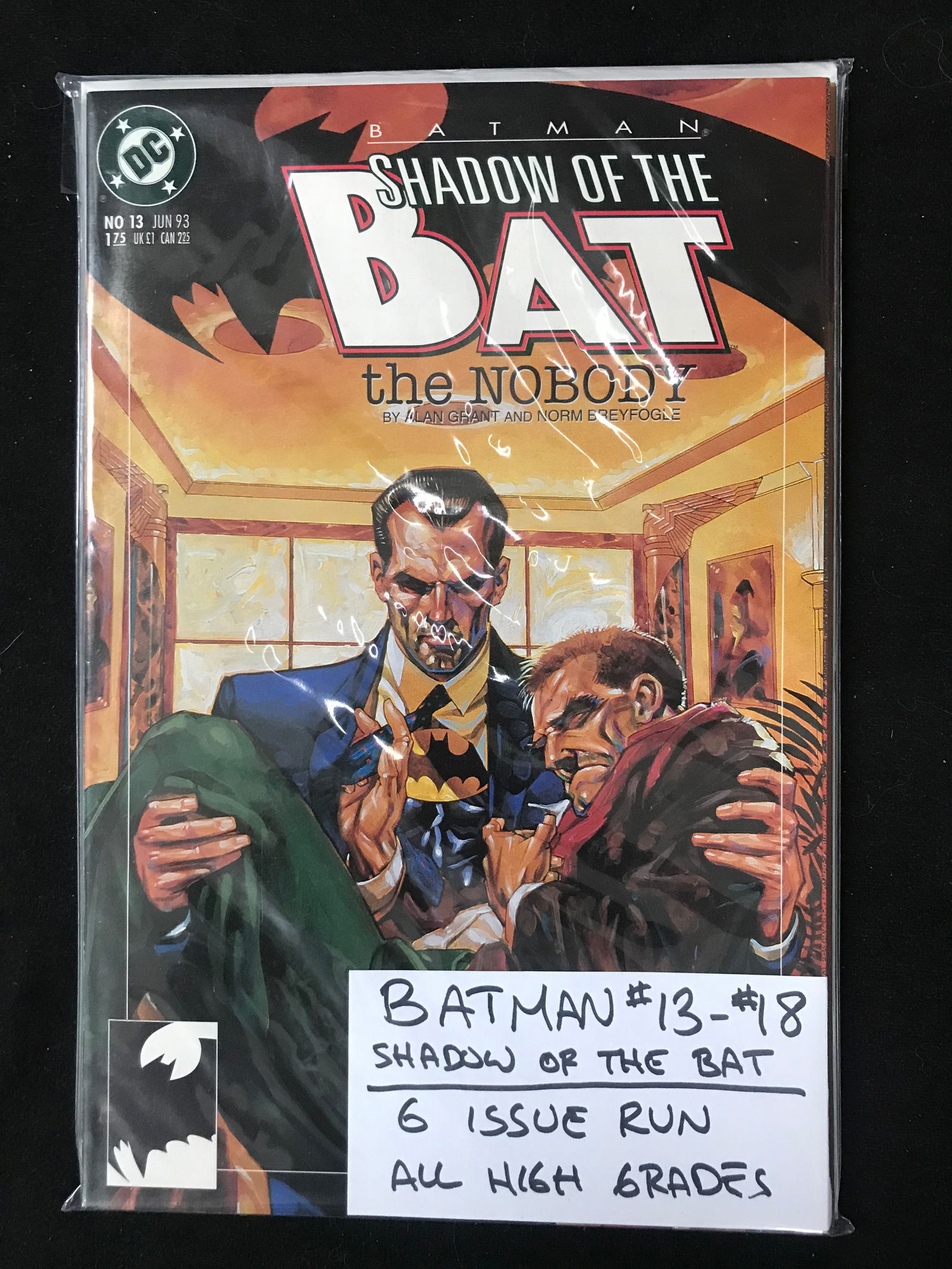 DC COMICS BATMAN SHADOW OF THE BAT 6 ISSUE RUN (1 of 1)