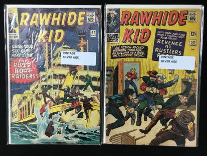 MARVEL COMICS RAWHIDE KID SILVER AGE COMIC BOOK LOT: Prices are in Canadian dollars