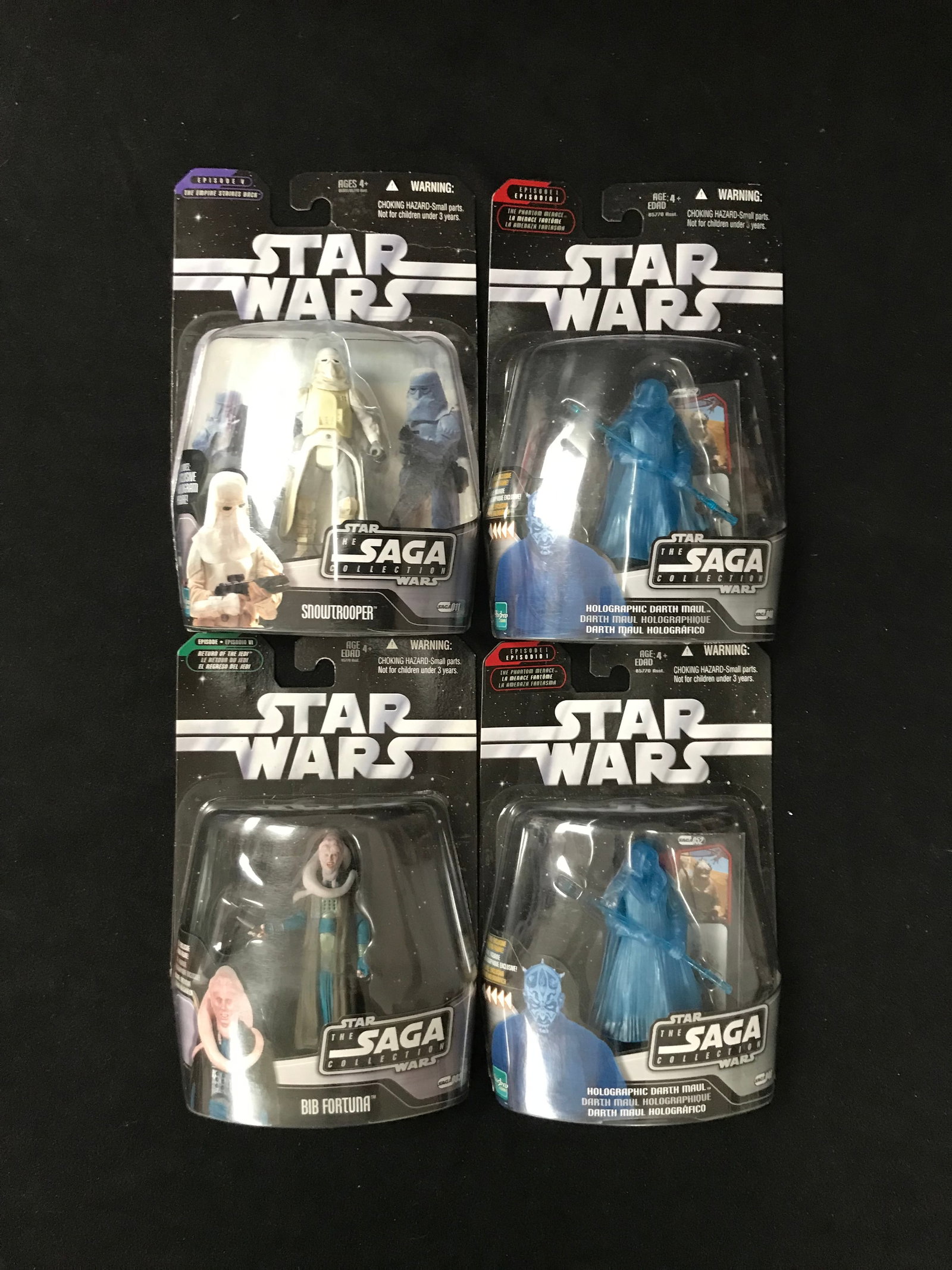 MINT ON CARD KENNER STAR WARS ACTION FIGURE LOT: Prices are in Canadian dollars