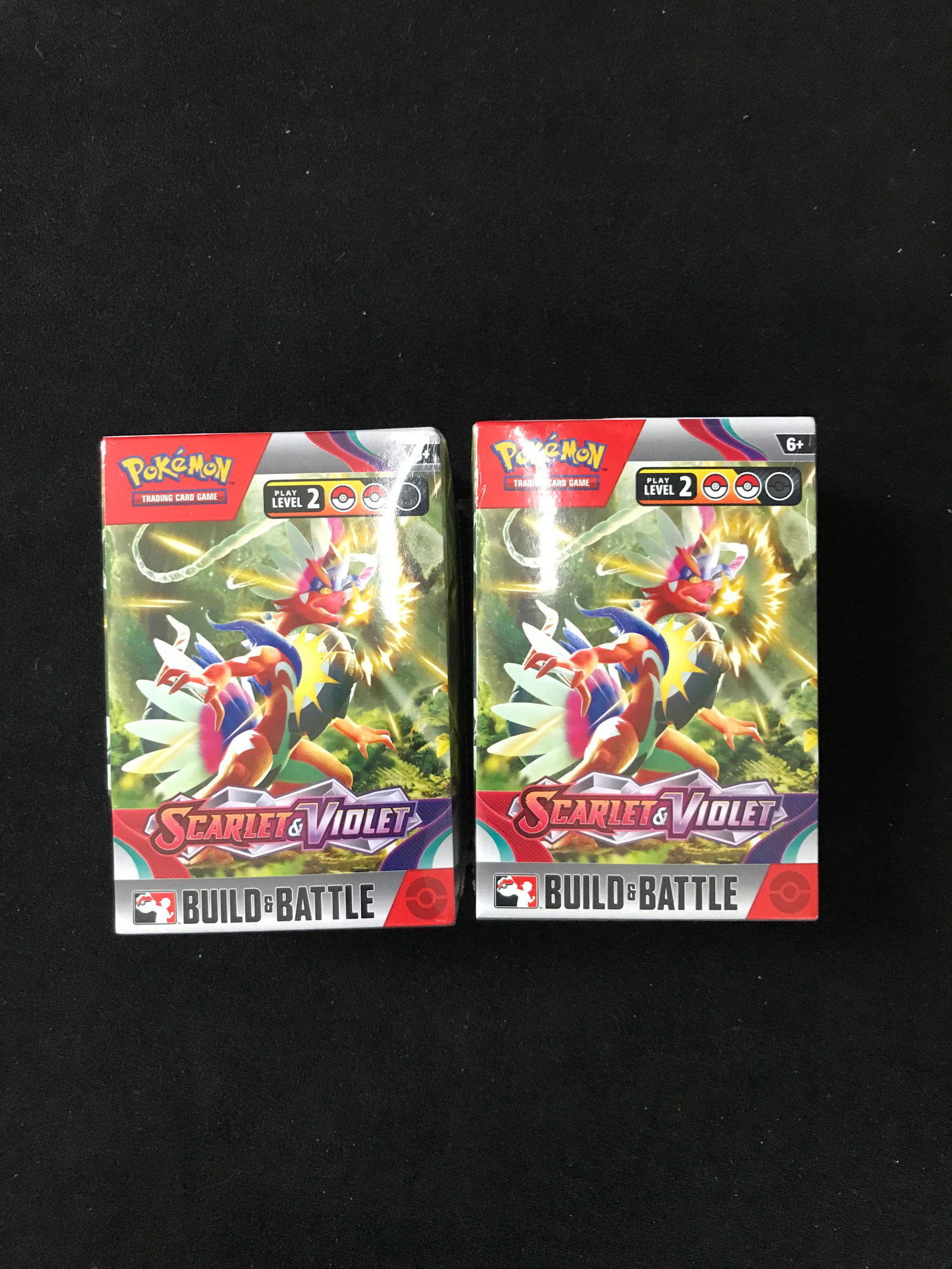 LOT OF 2 SEALED POKEMON SCARLET AND VIOLET TRADING CARDS BOXES (1 of 1)