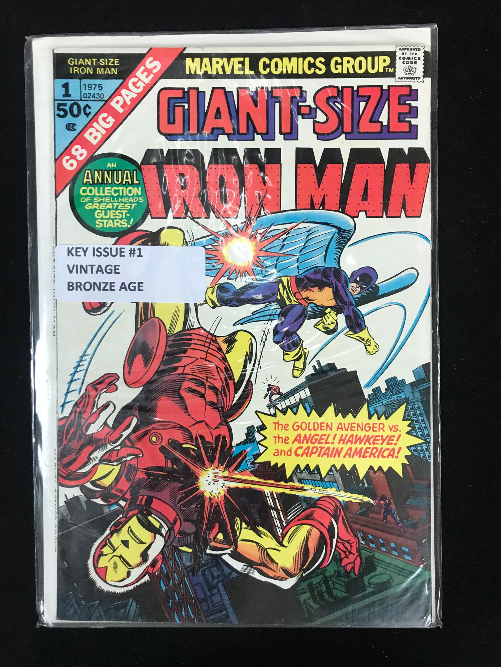 MARVEL COMICS NO.1 GIANT SIZE IRON MAN (VINTAGE BRONZE AGE) (1 of 1)
