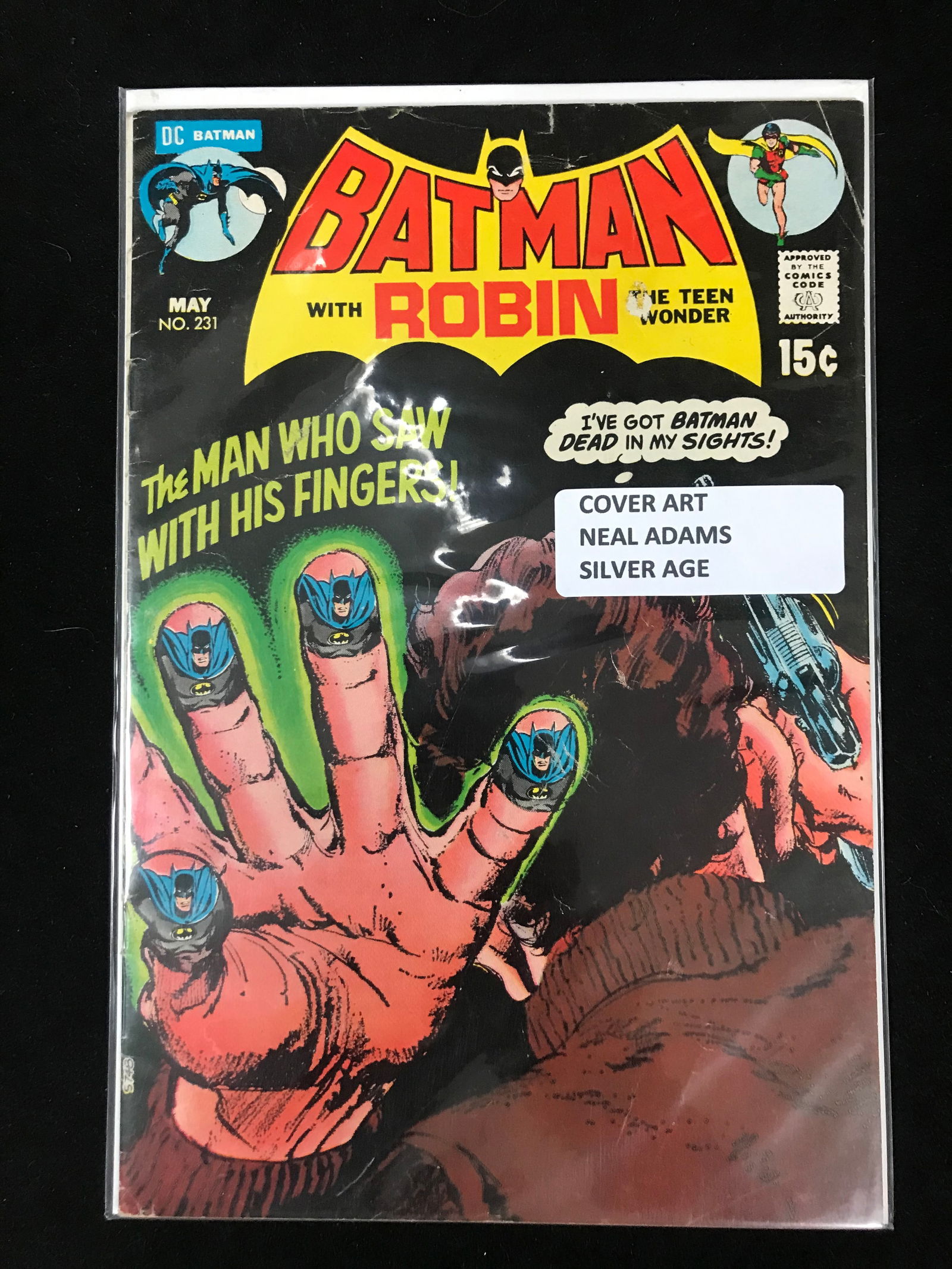 DC COMICS NO.231 BATMAN WITH ROBIN THE TEEN WONDER (VINTAGE SILVER AGE) (1 of 1)